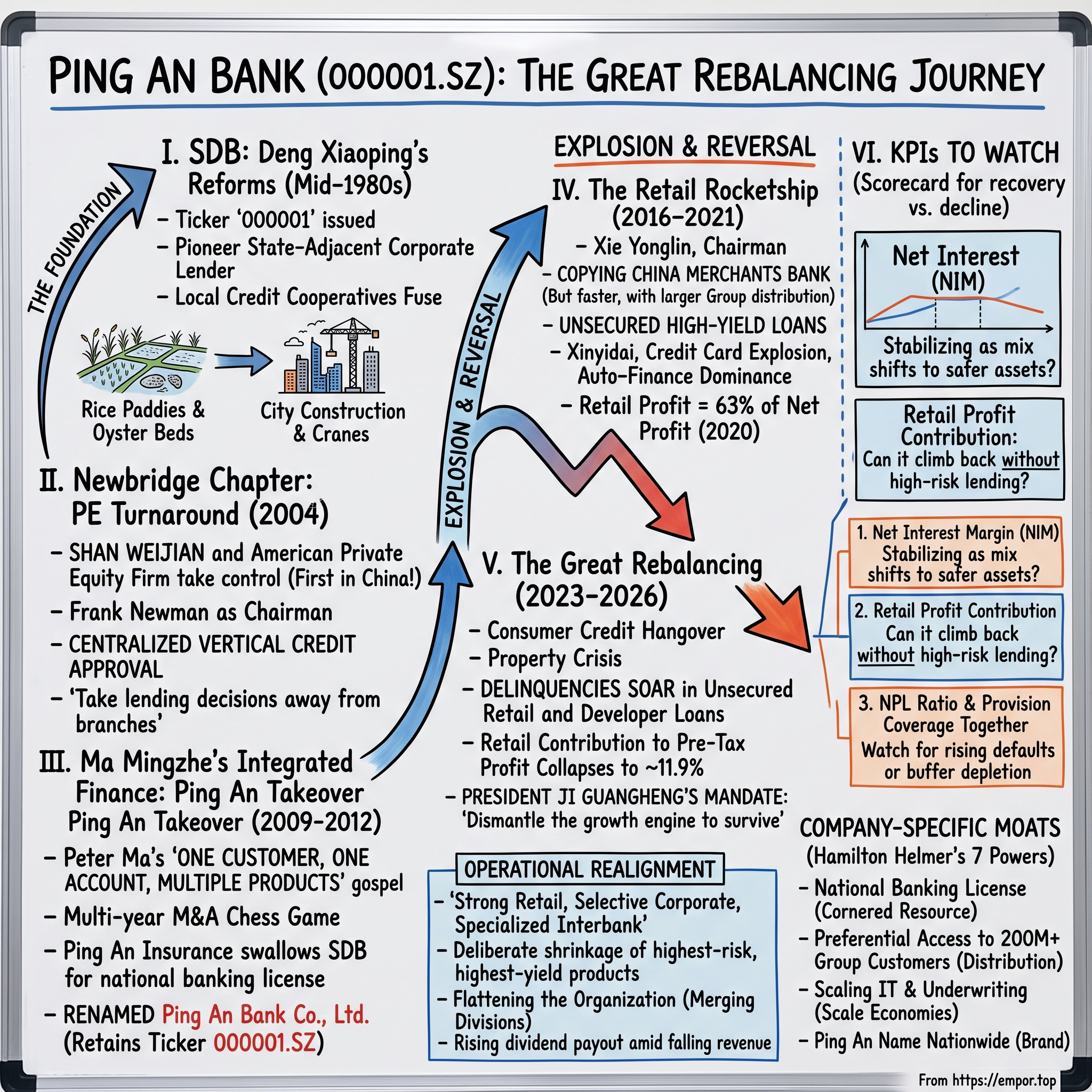 Ping An Bank Co., Ltd. visual story map
