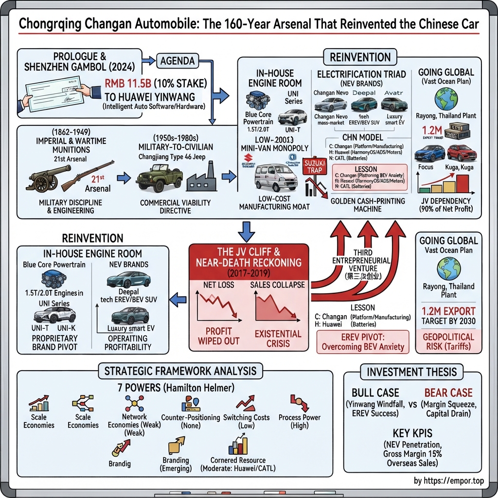 Chongqing Changan Automobile Company Limited visual story map