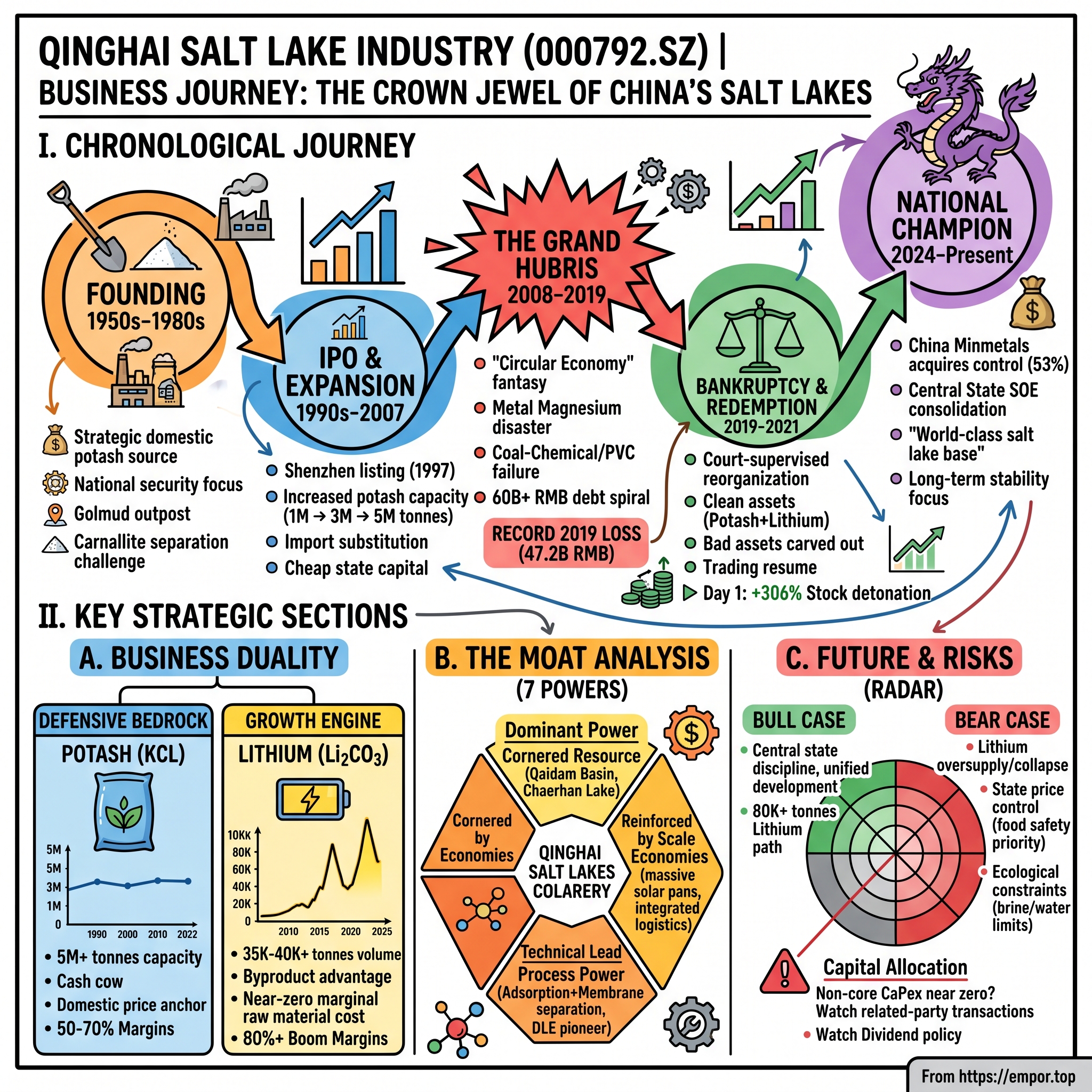 Qinghai Salt Lake Industry Co.,Ltd visual story map