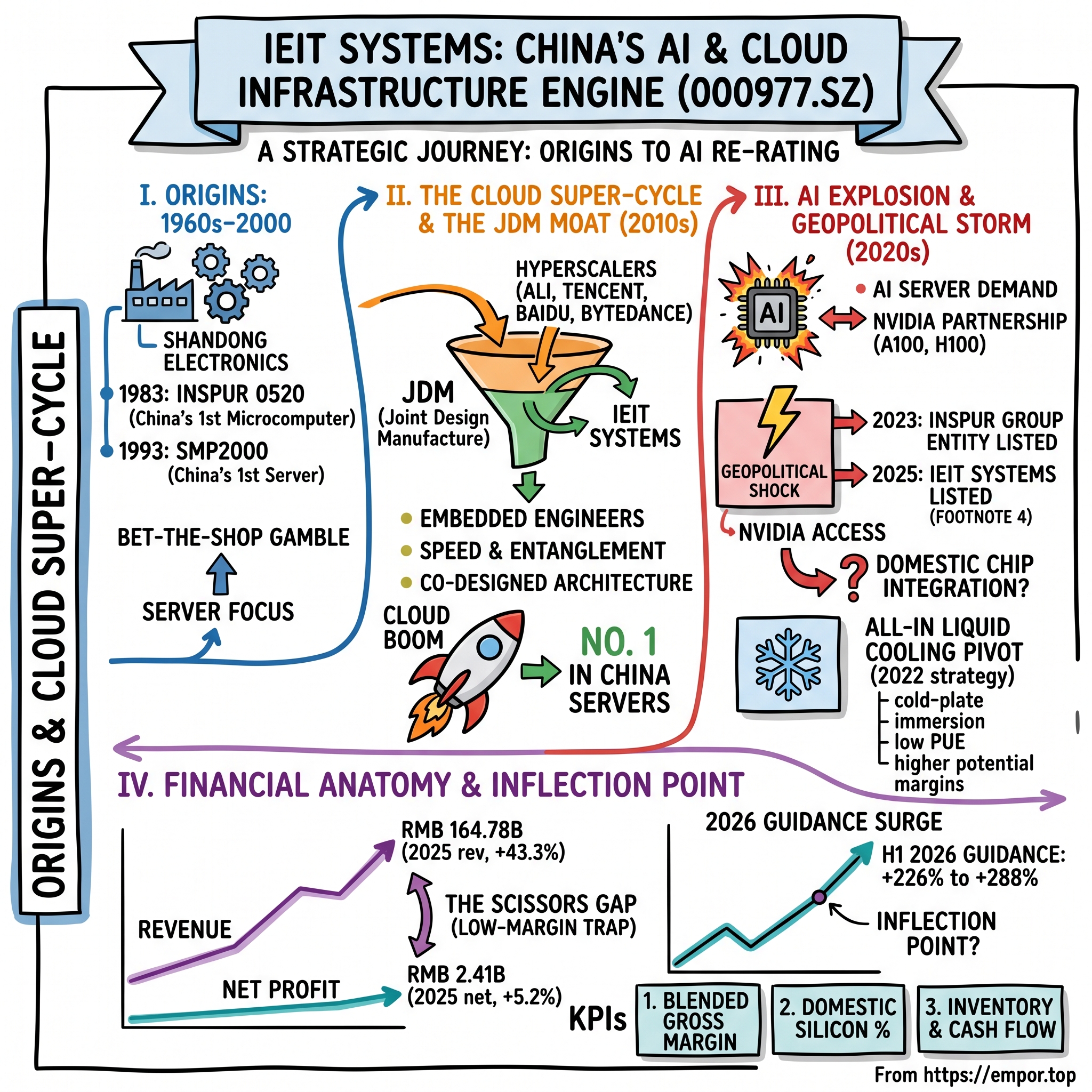 IEIT SYSTEMS Co., Ltd.Class A visual story map