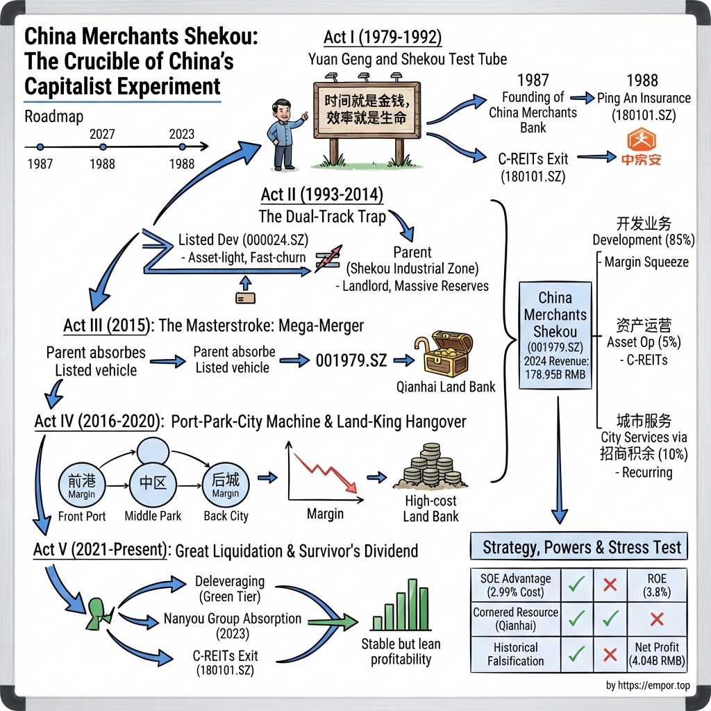 China Merchants Shekou Industrial Zone Holdings Co., Ltd. visual story map