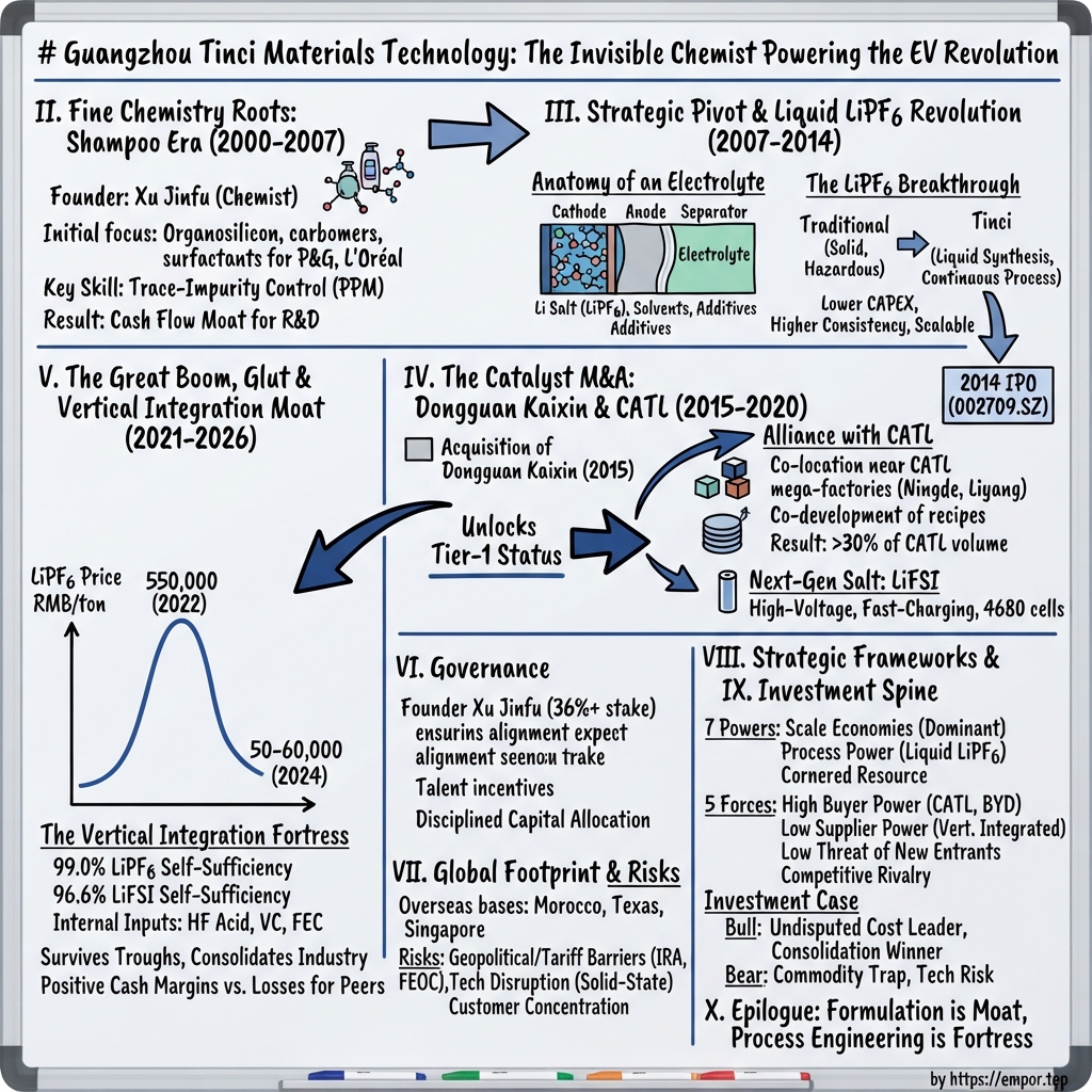 Guangzhou Tinci Materials Technology Co., Ltd. visual story map
