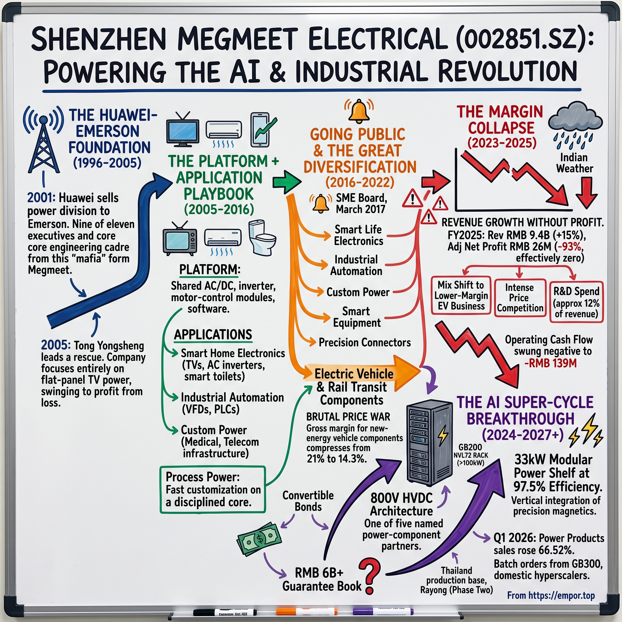Shenzhen Megmeet Electrical Co., Ltd. visual story map