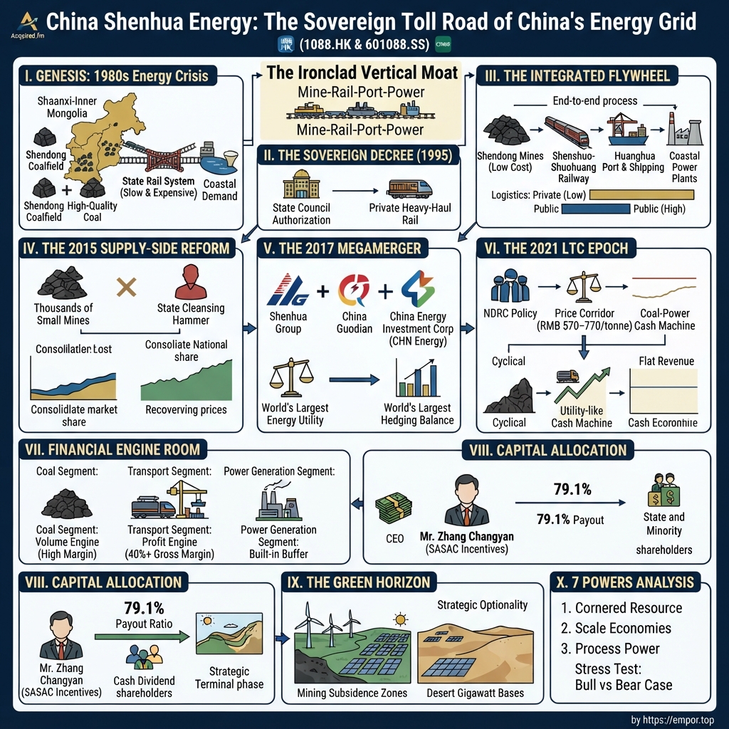 China Shenhua Energy Company Limited visual story map