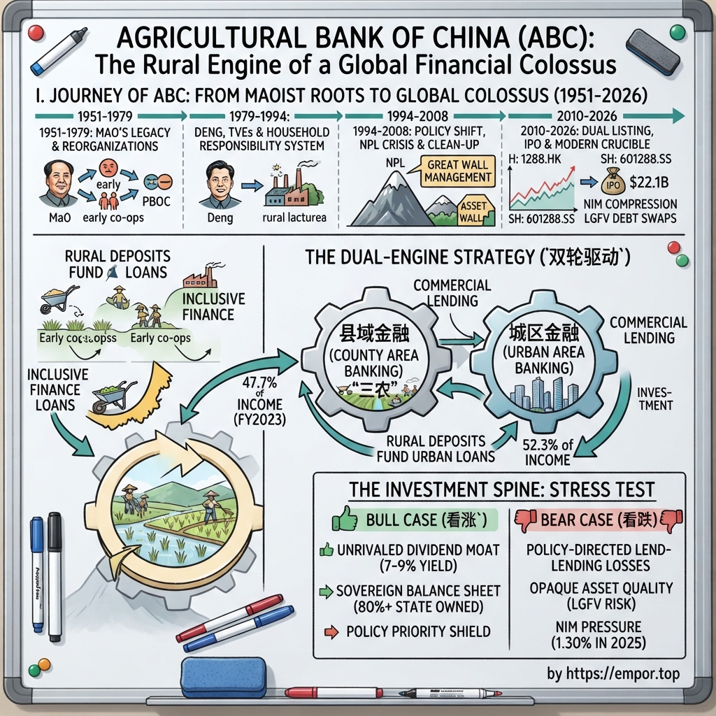 Agricultural Bank of China Limited visual story map