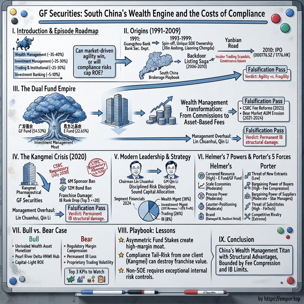 GF Securities Co., Ltd. visual story map