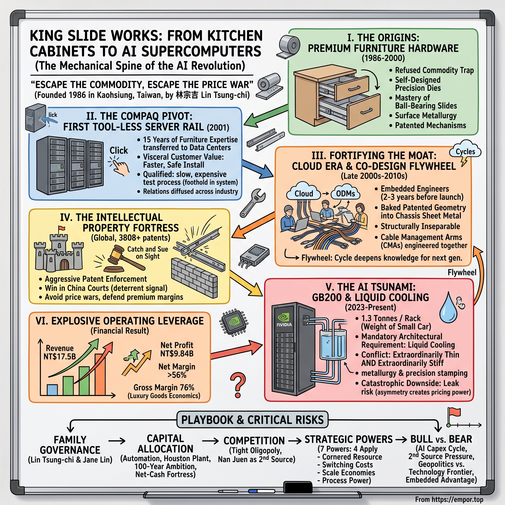 King Slide Works Co., Ltd. visual story map