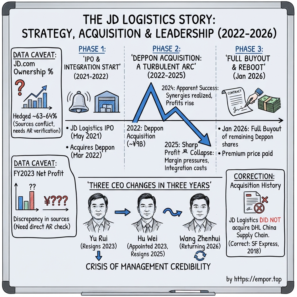 JD Logistics, Inc. visual story map