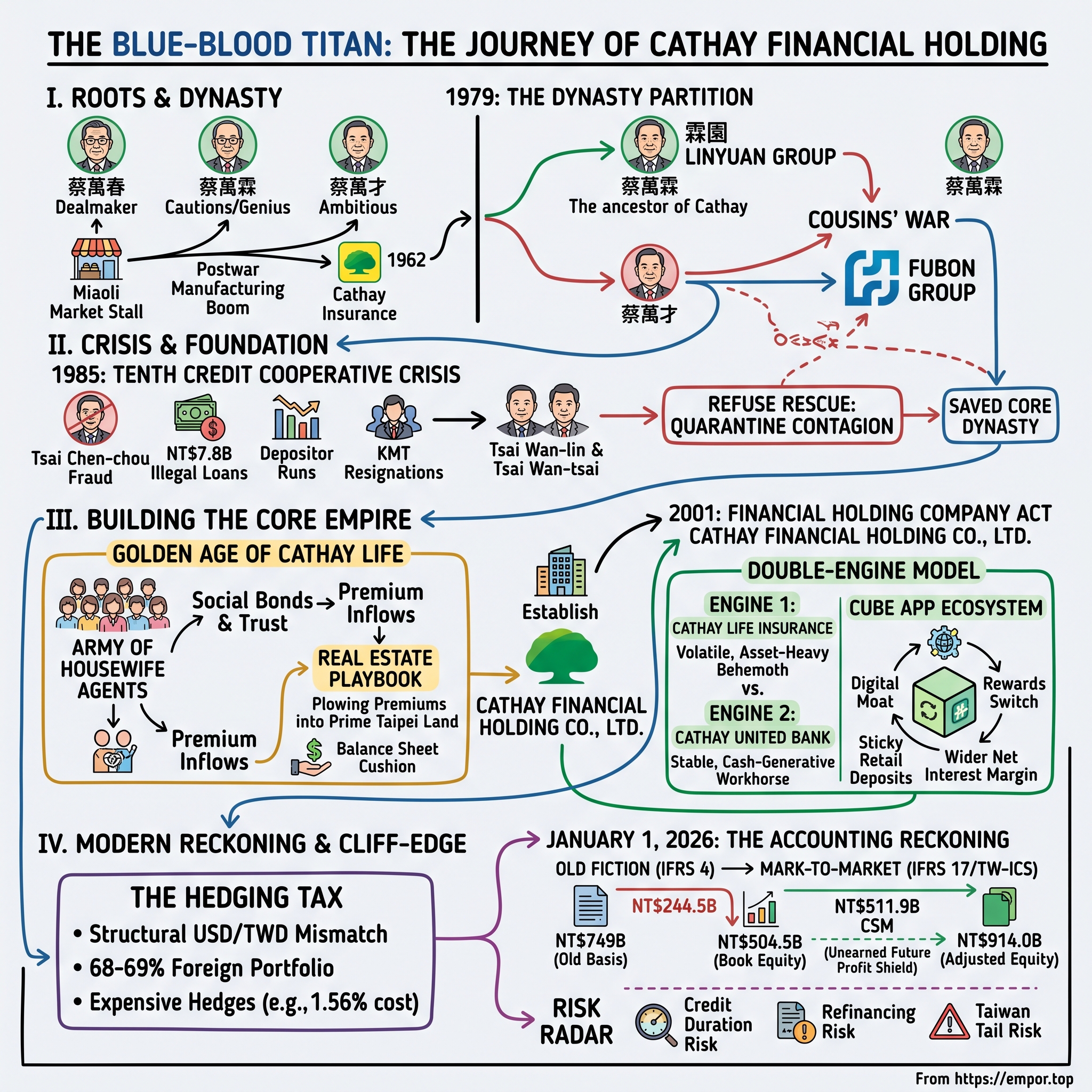 Cathay Financial Holding Co., Ltd. visual story map