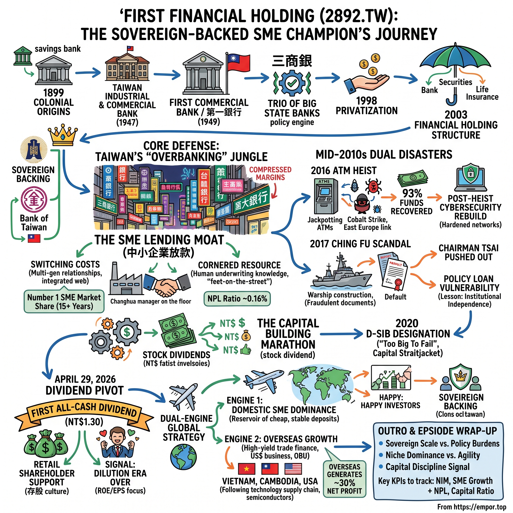 First Financial Holding Co., Ltd. visual story map