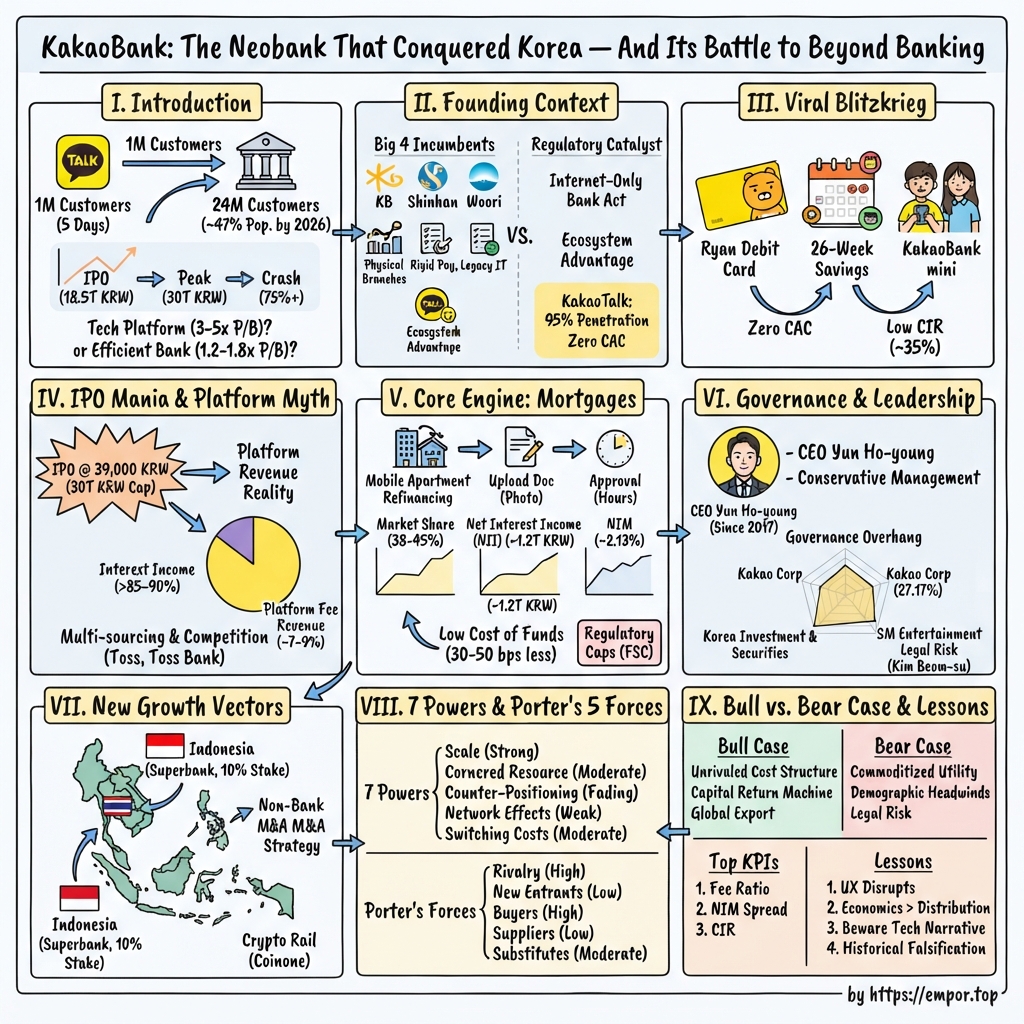 KakaoBank Corp. visual story map