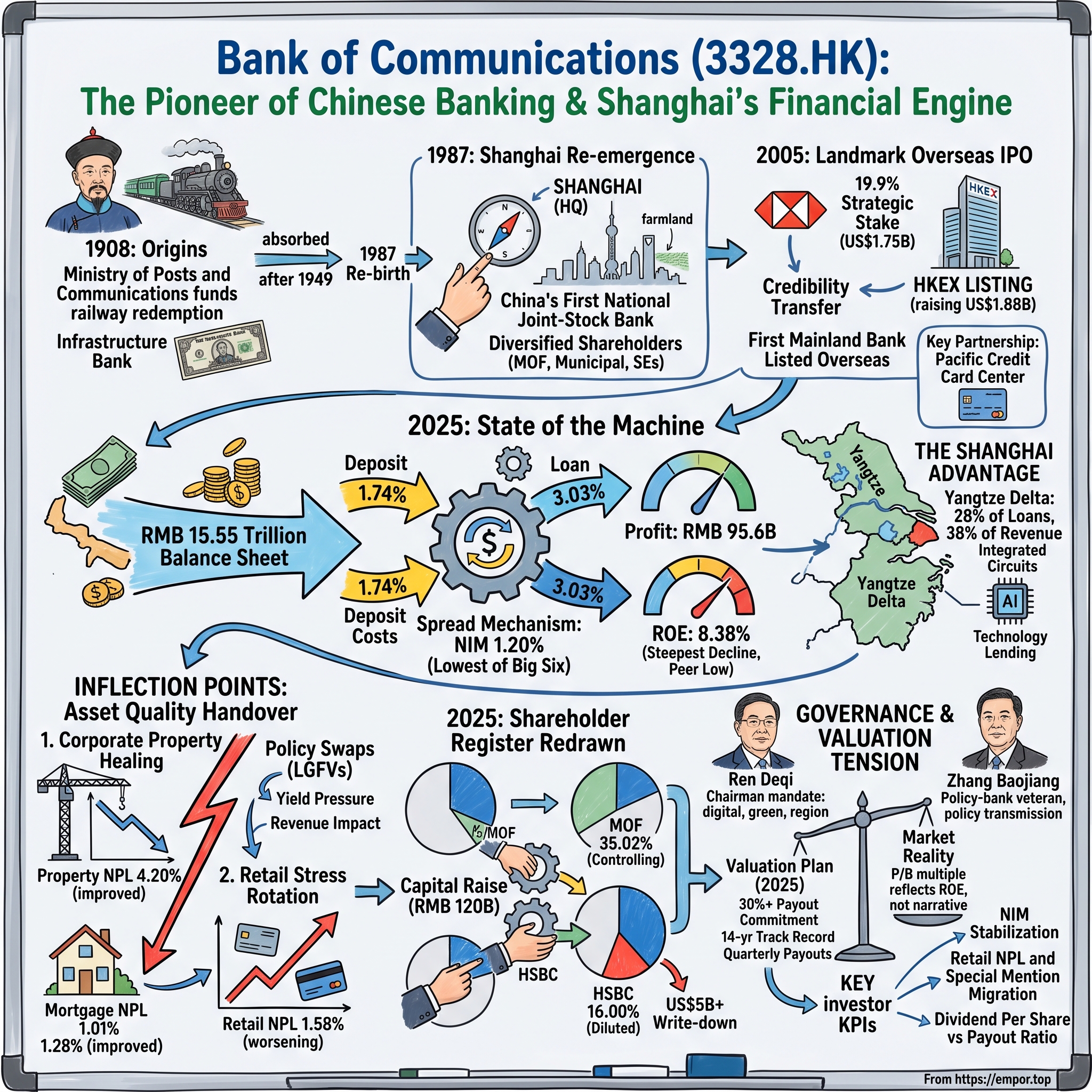 Bank of Communications Co., Ltd. visual story map