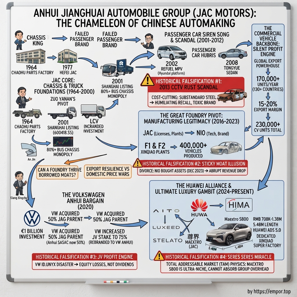 Anhui Jianghuai Automobile Group Corp.,Ltd. visual story map