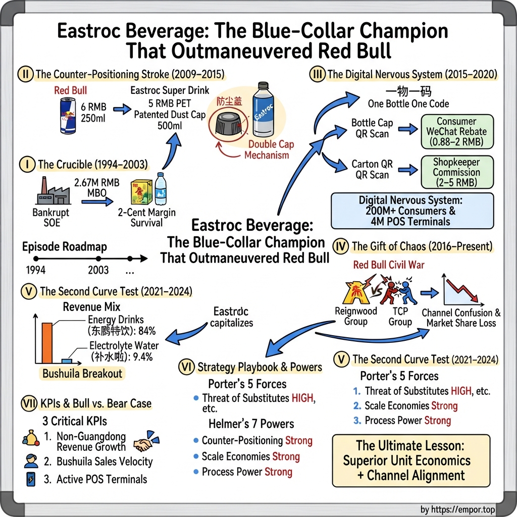 Eastroc Beverage (Group) Co.,Ltd. visual story map