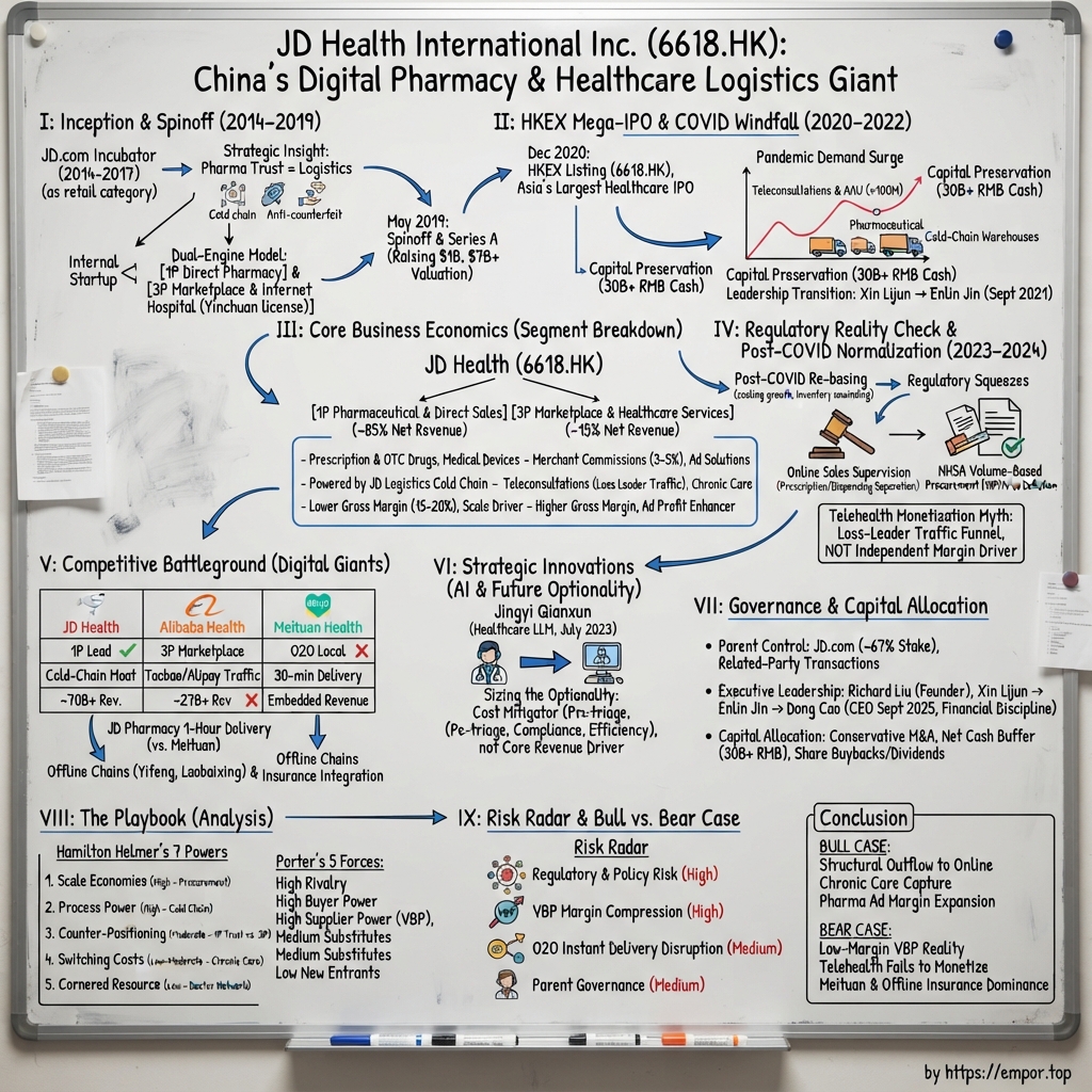 JD Health International Inc. visual story map