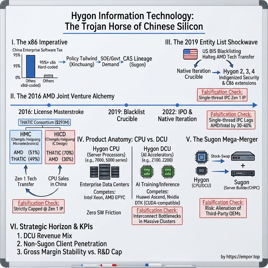 Hygon Information Technology Co., Ltd. visual story map