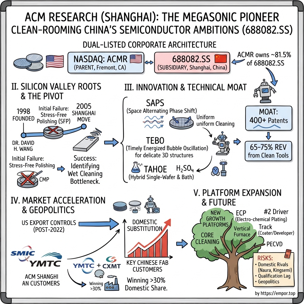 ACM Research (Shanghai), Inc. visual story map