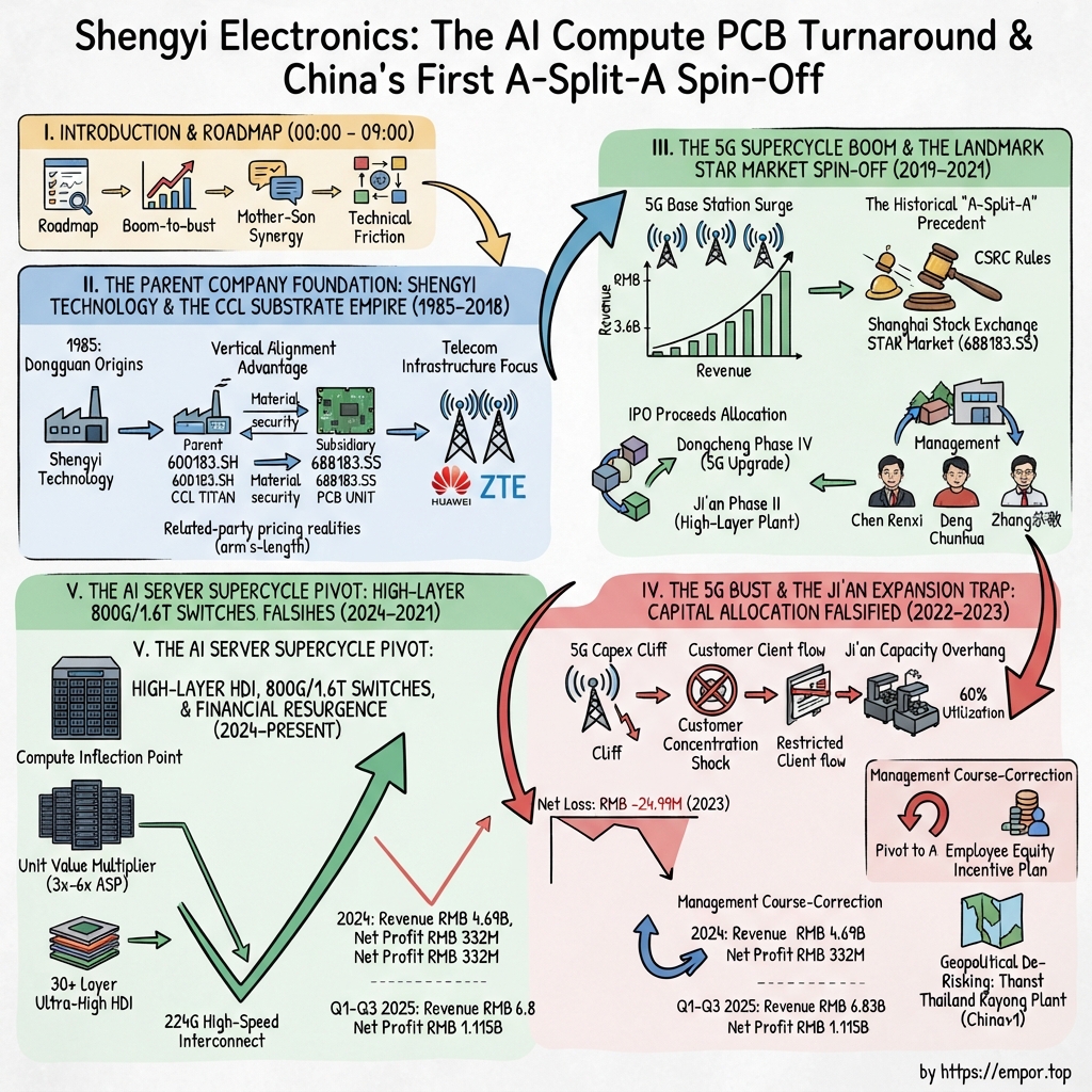 Shengyi Electronics Co., Ltd. visual story map