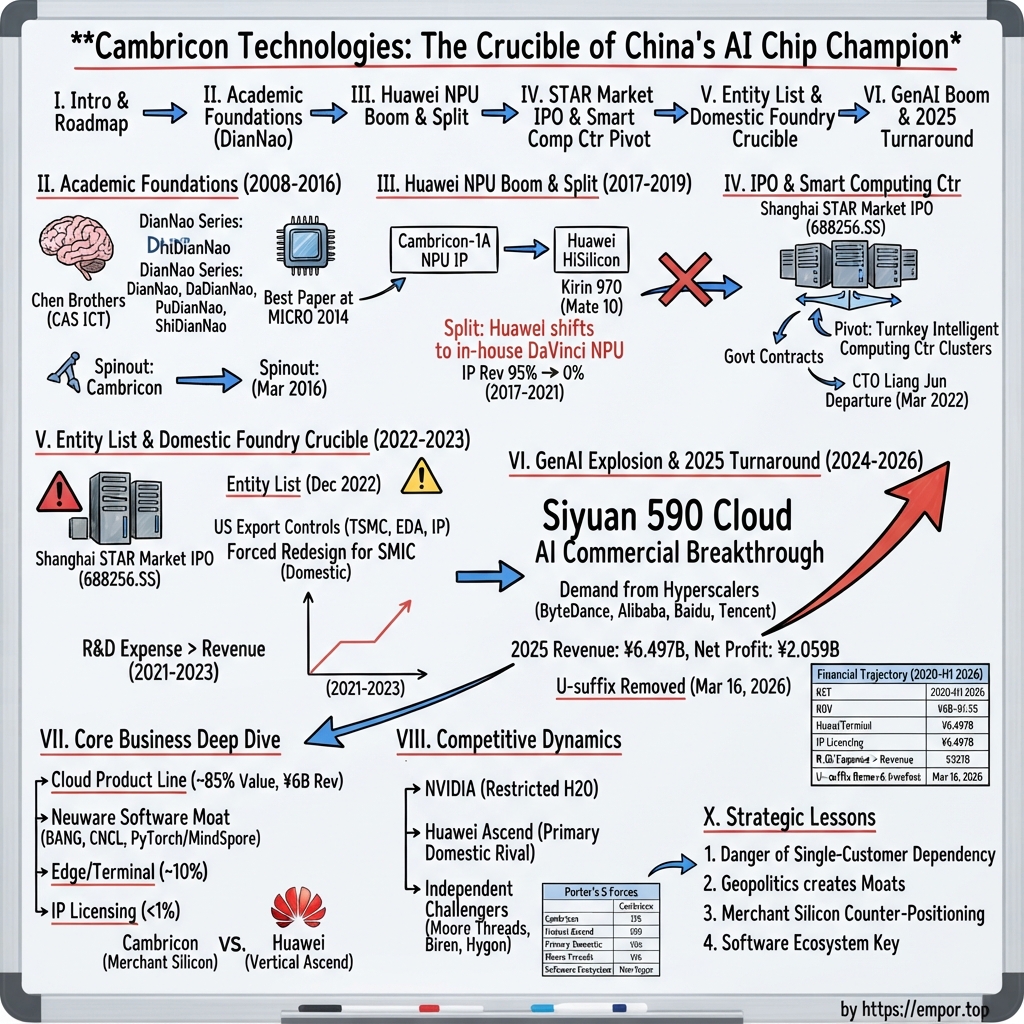 Cambricon Technologies Corporation Limited visual story map