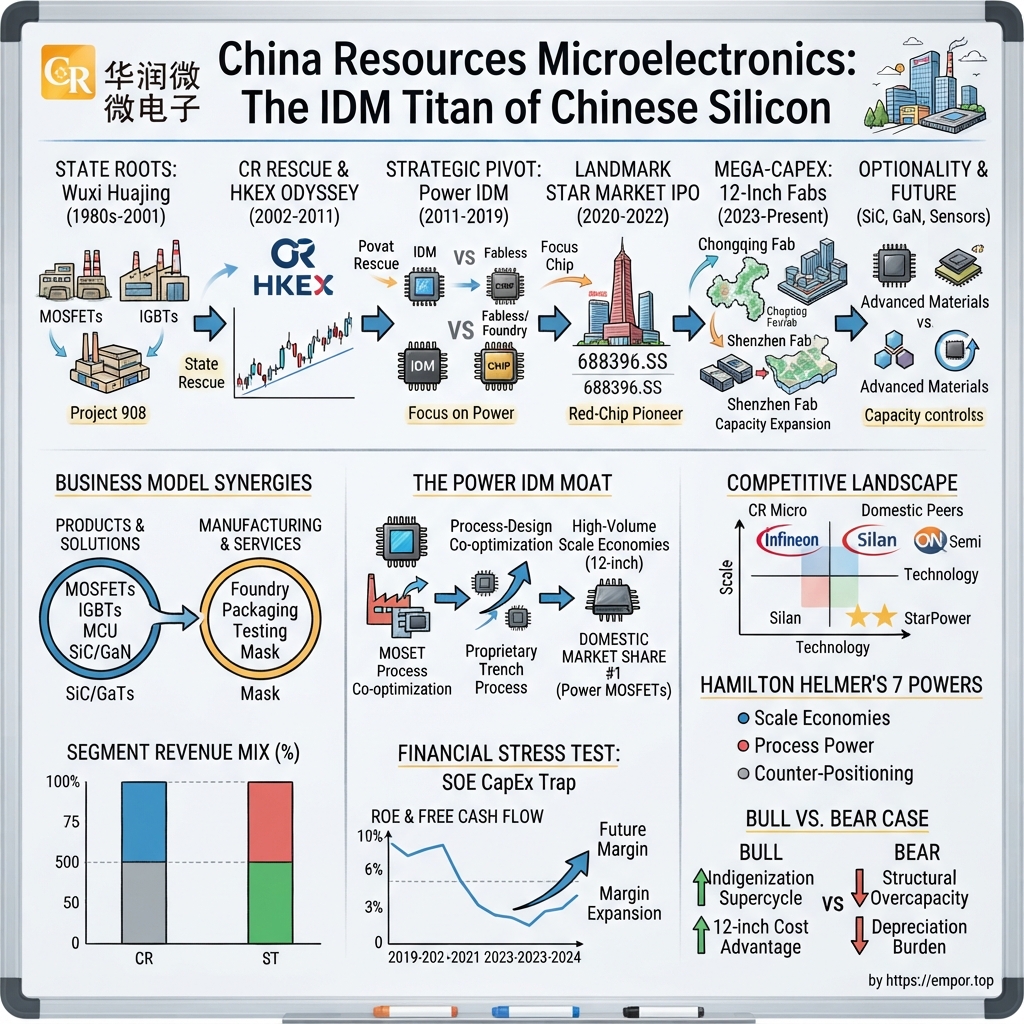 China Resources Microelectronics Limited visual story map
