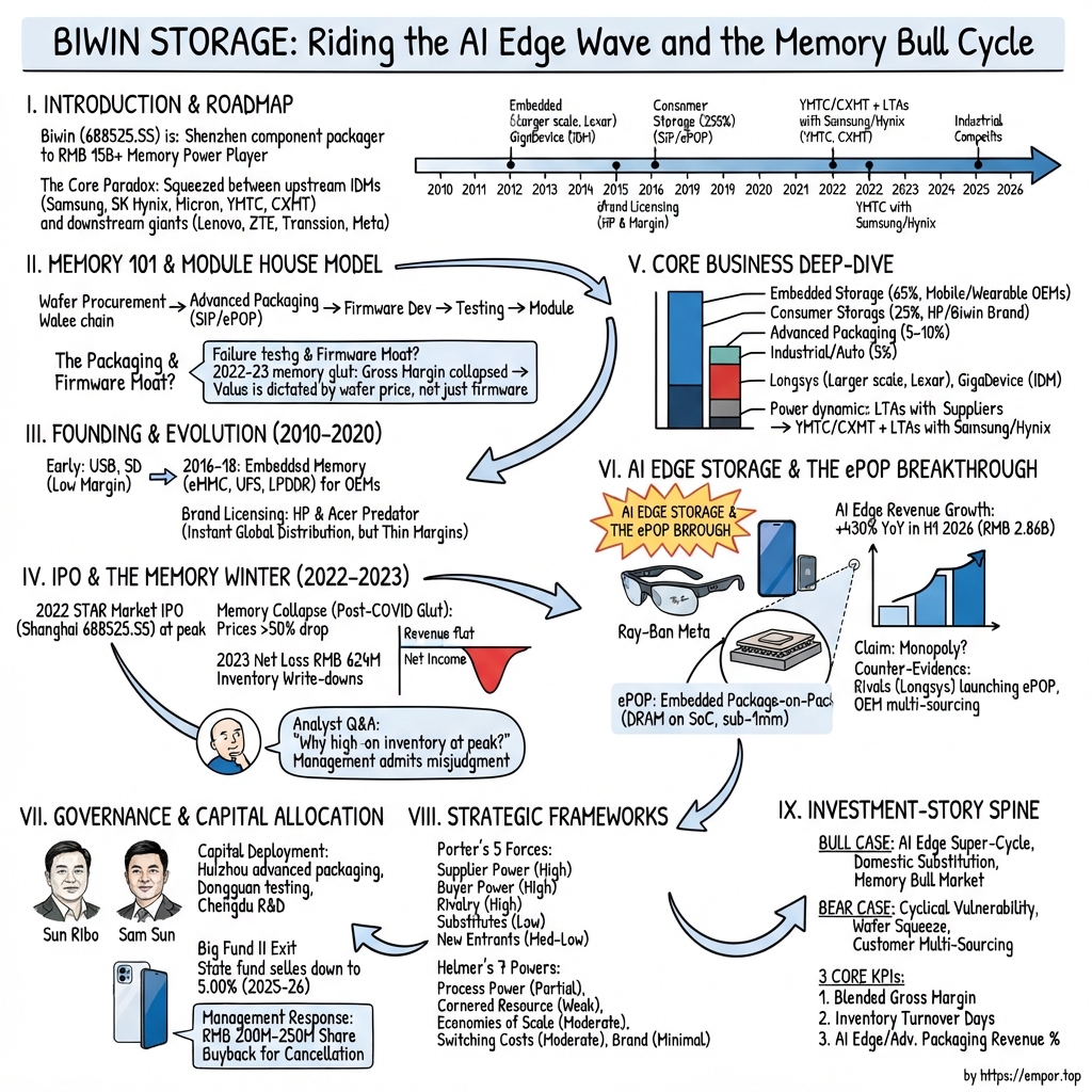 Biwin Storage Technology Co., Ltd. visual story map