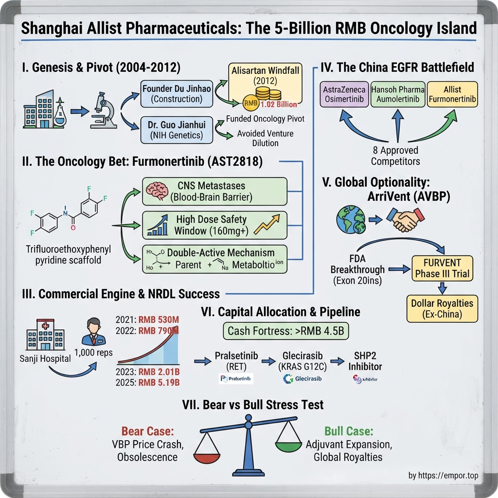 Shanghai Allist Pharmaceuticals Co., Ltd. visual story map