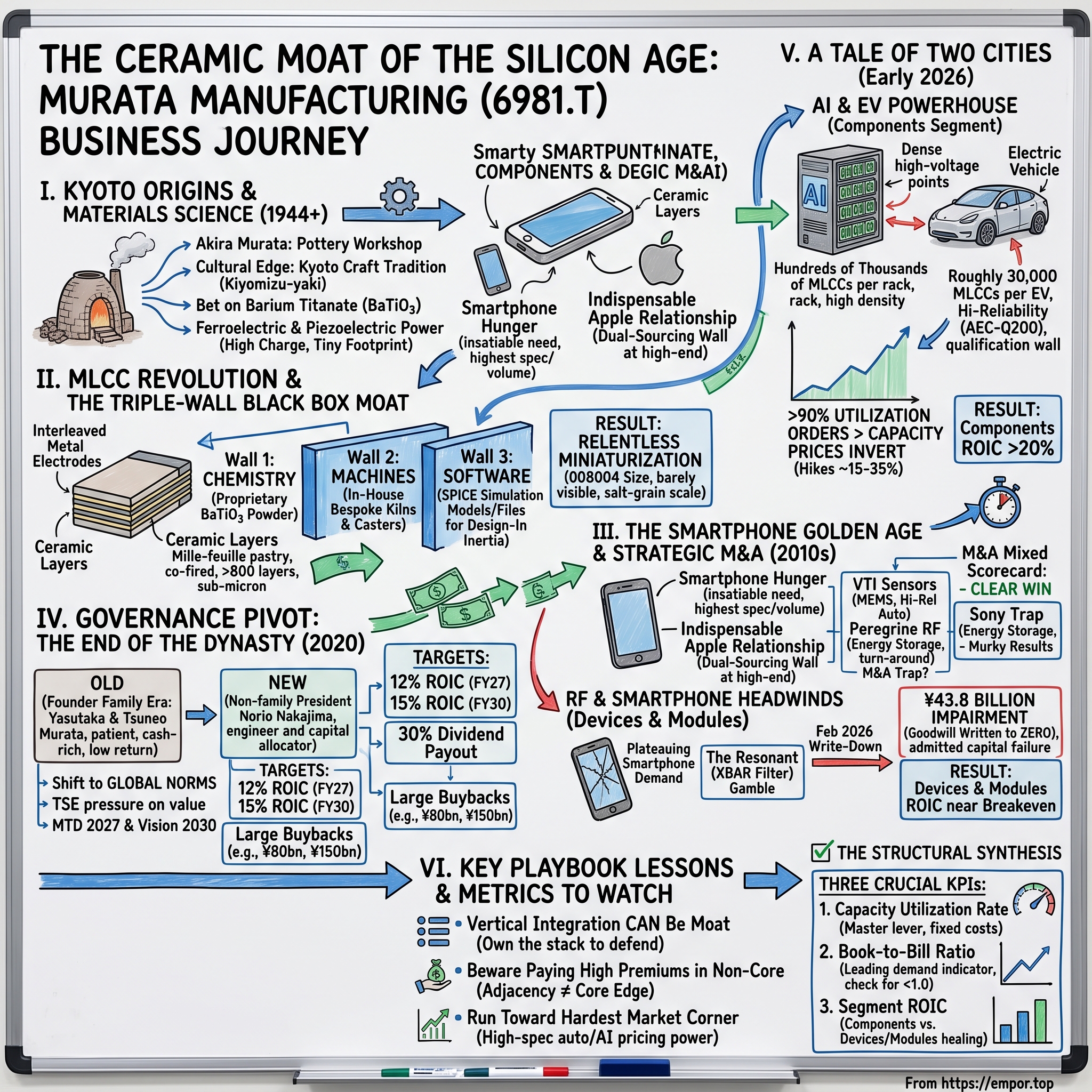Murata Manufacturing Co., Ltd. visual story map