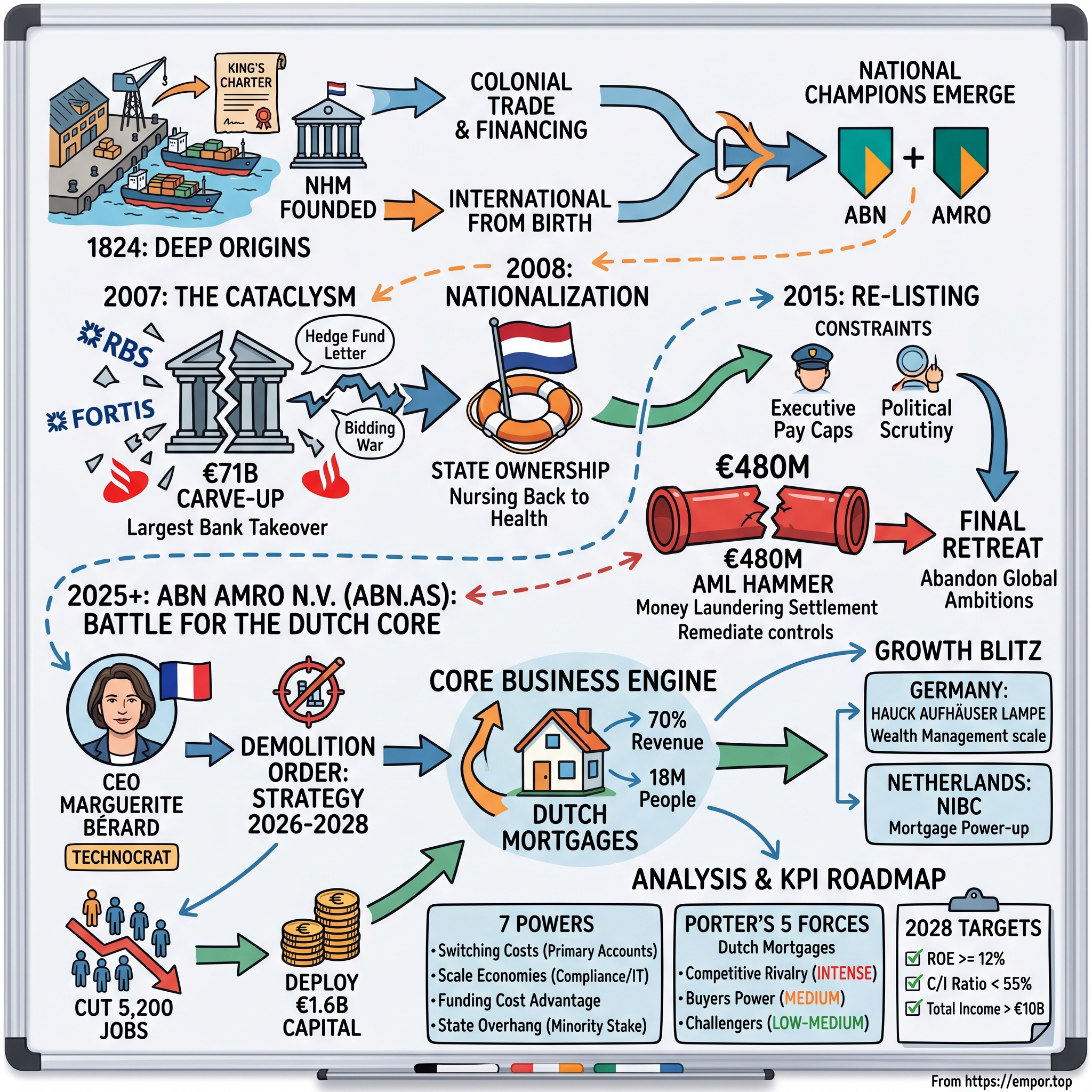 ABN AMRO Bank N.V. visual story map
