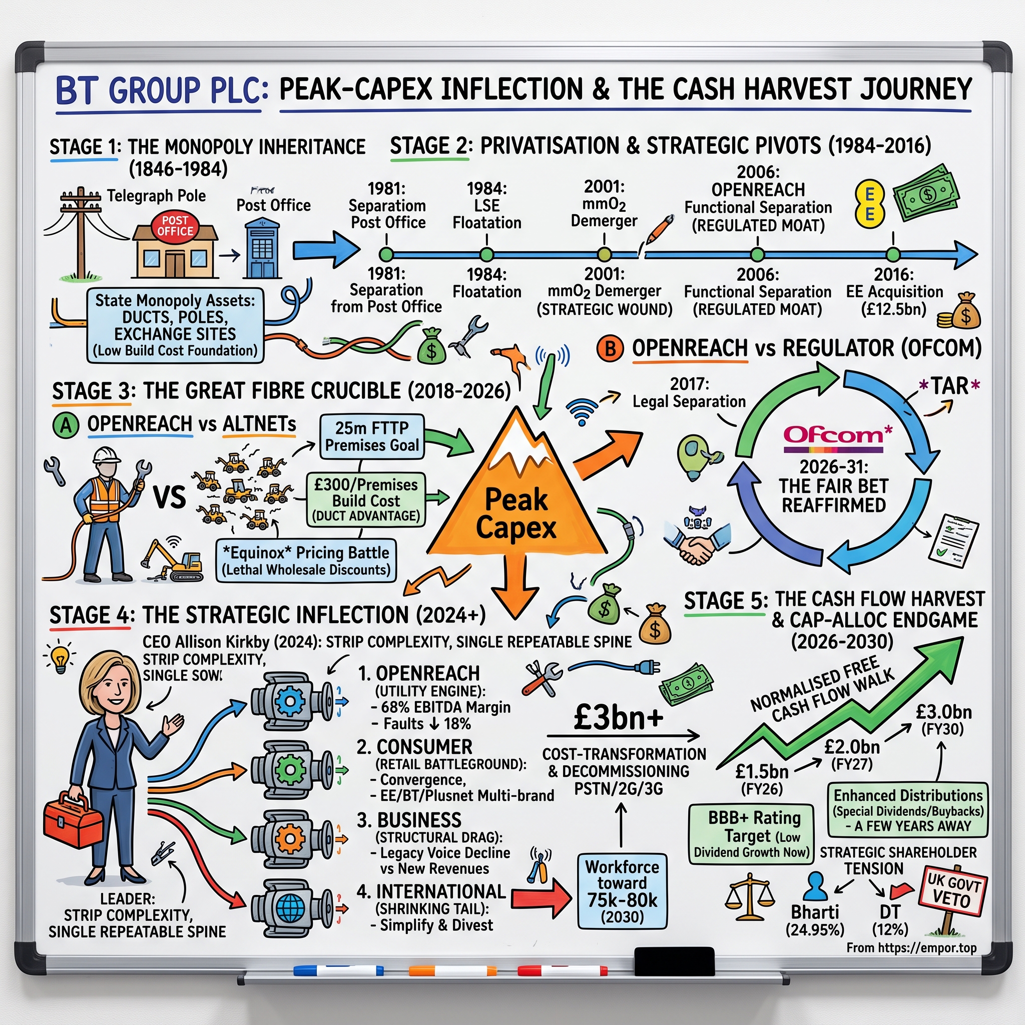 BT Group plc visual story map