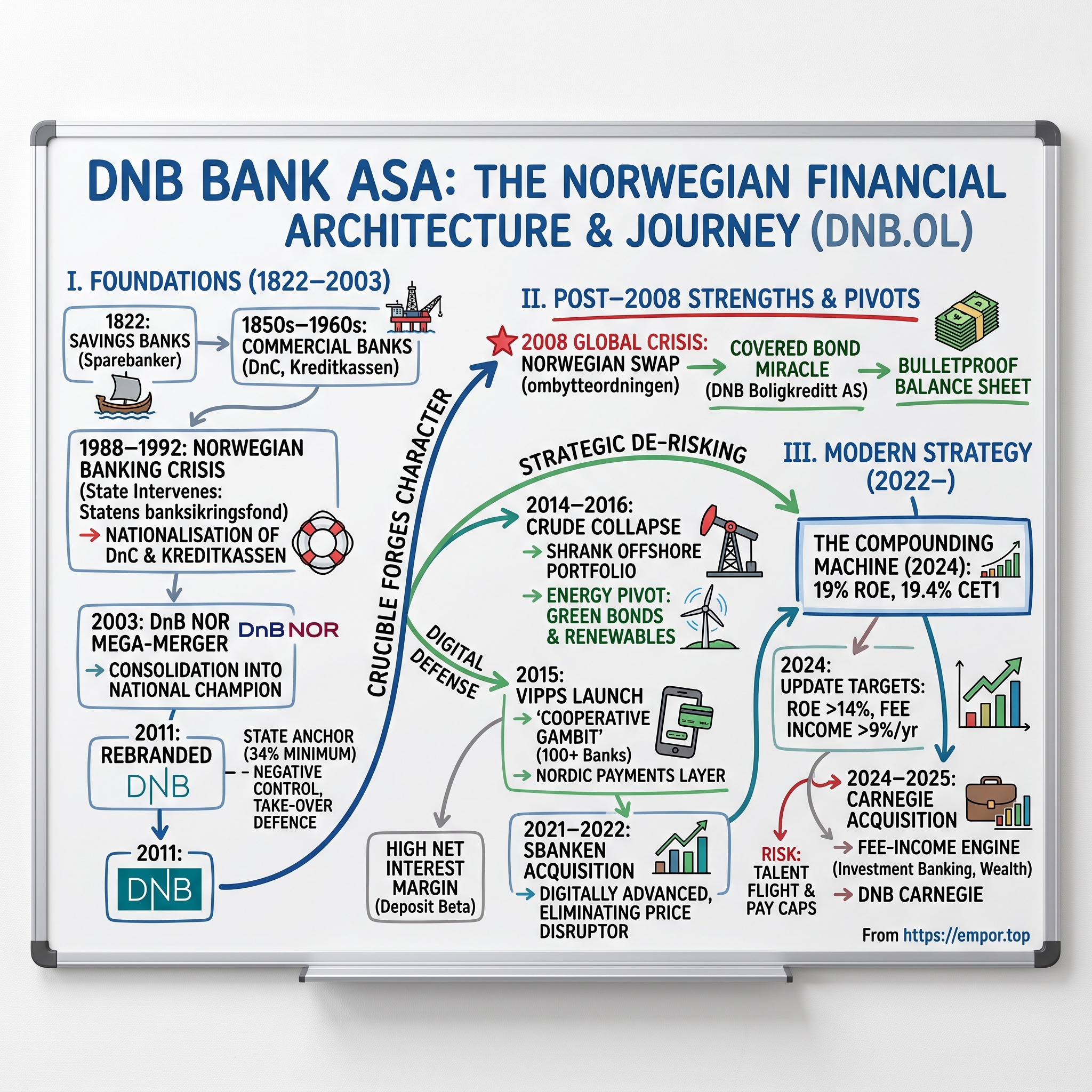 DNB Bank ASA visual story map