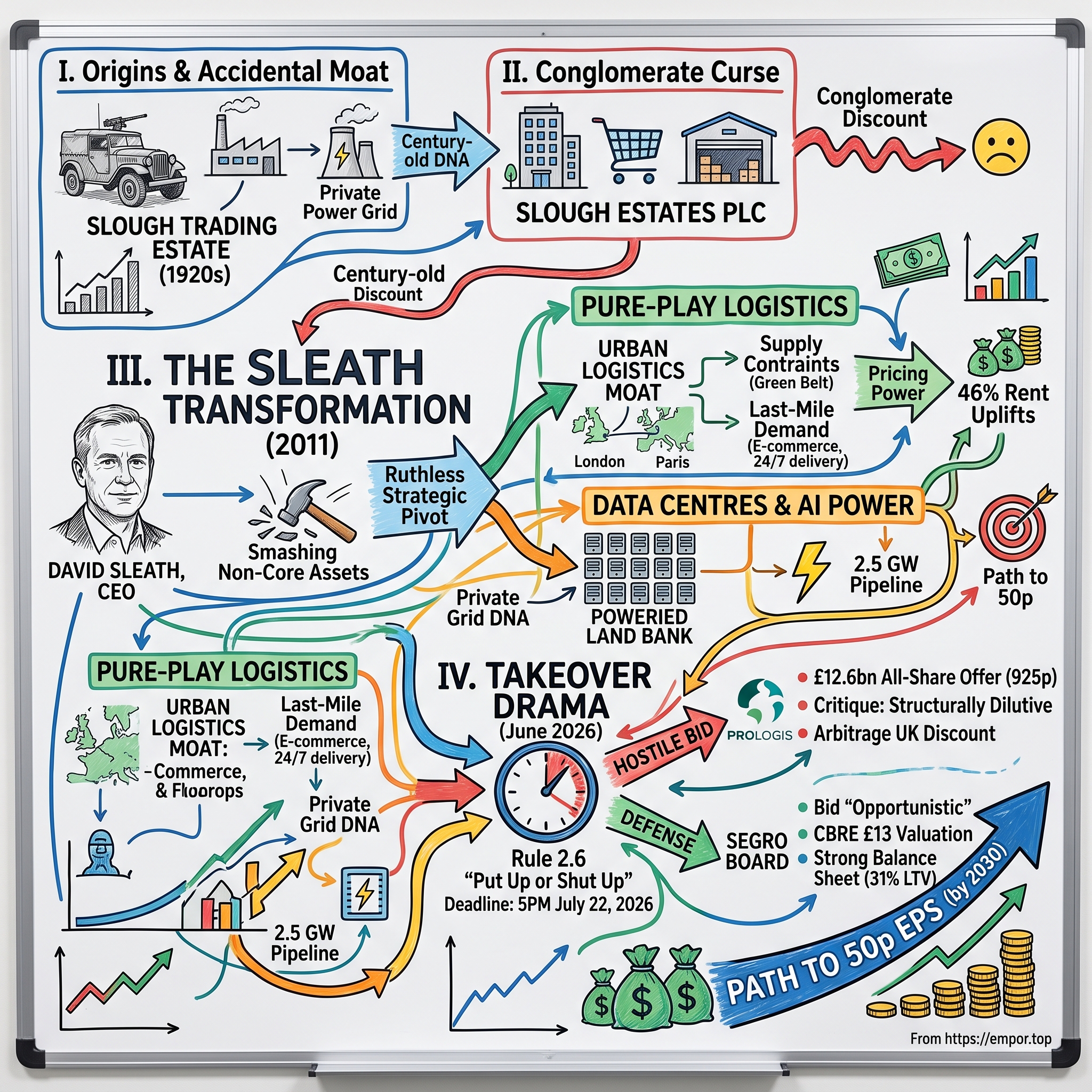 SEGRO Plc visual story map
