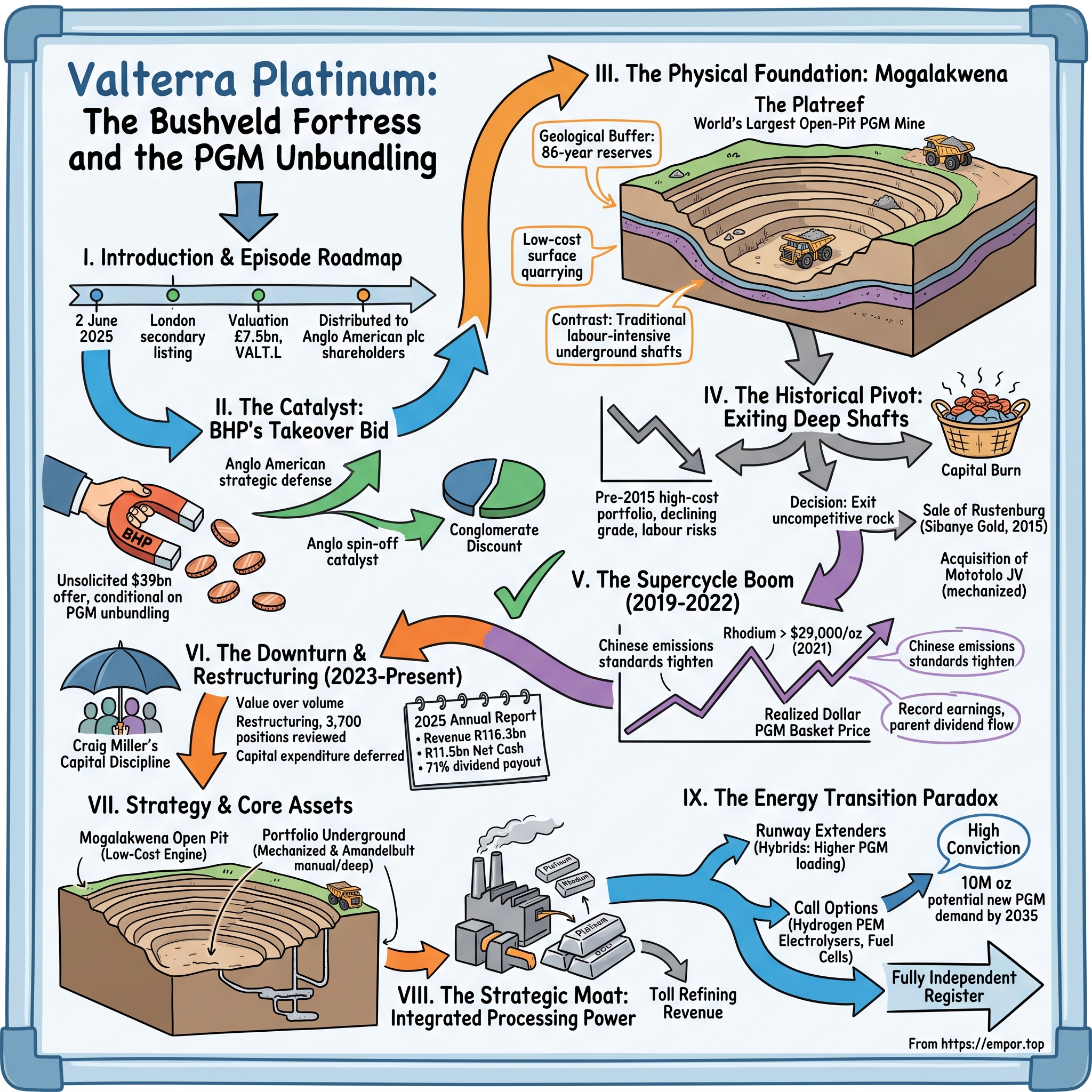 Valterra Platinum Limited visual story map