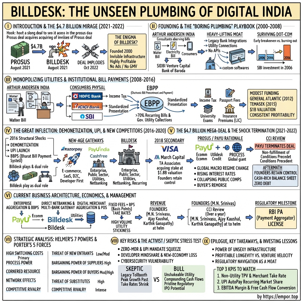 Billdesk visual story map