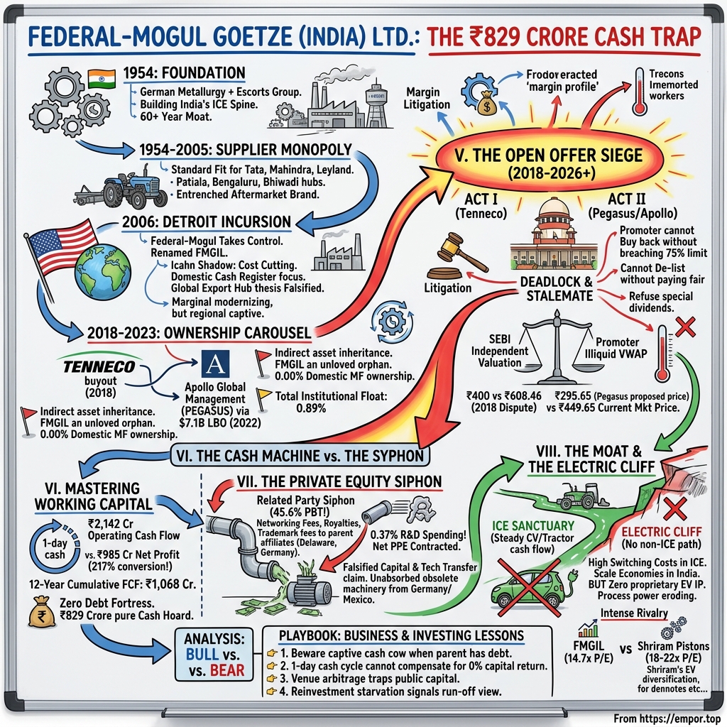 Federal-Mogul Goetze (India) Limited visual story map