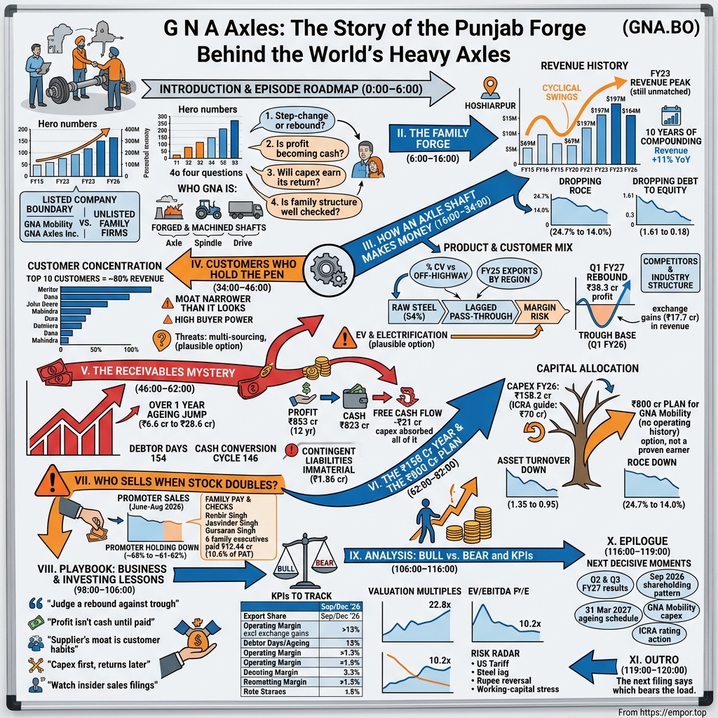 G N A Axles Limited visual story map