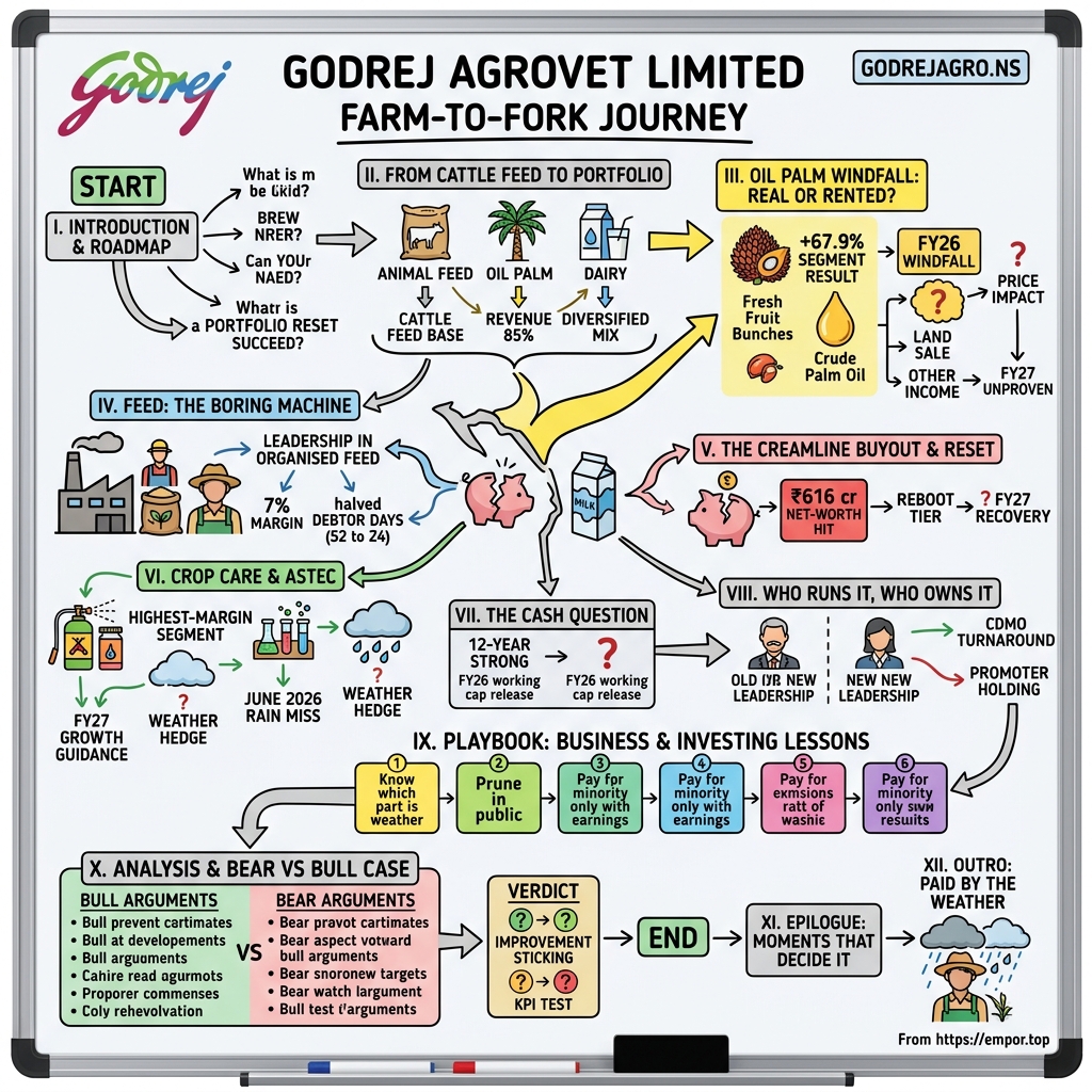 Godrej Agrovet Limited visual story map