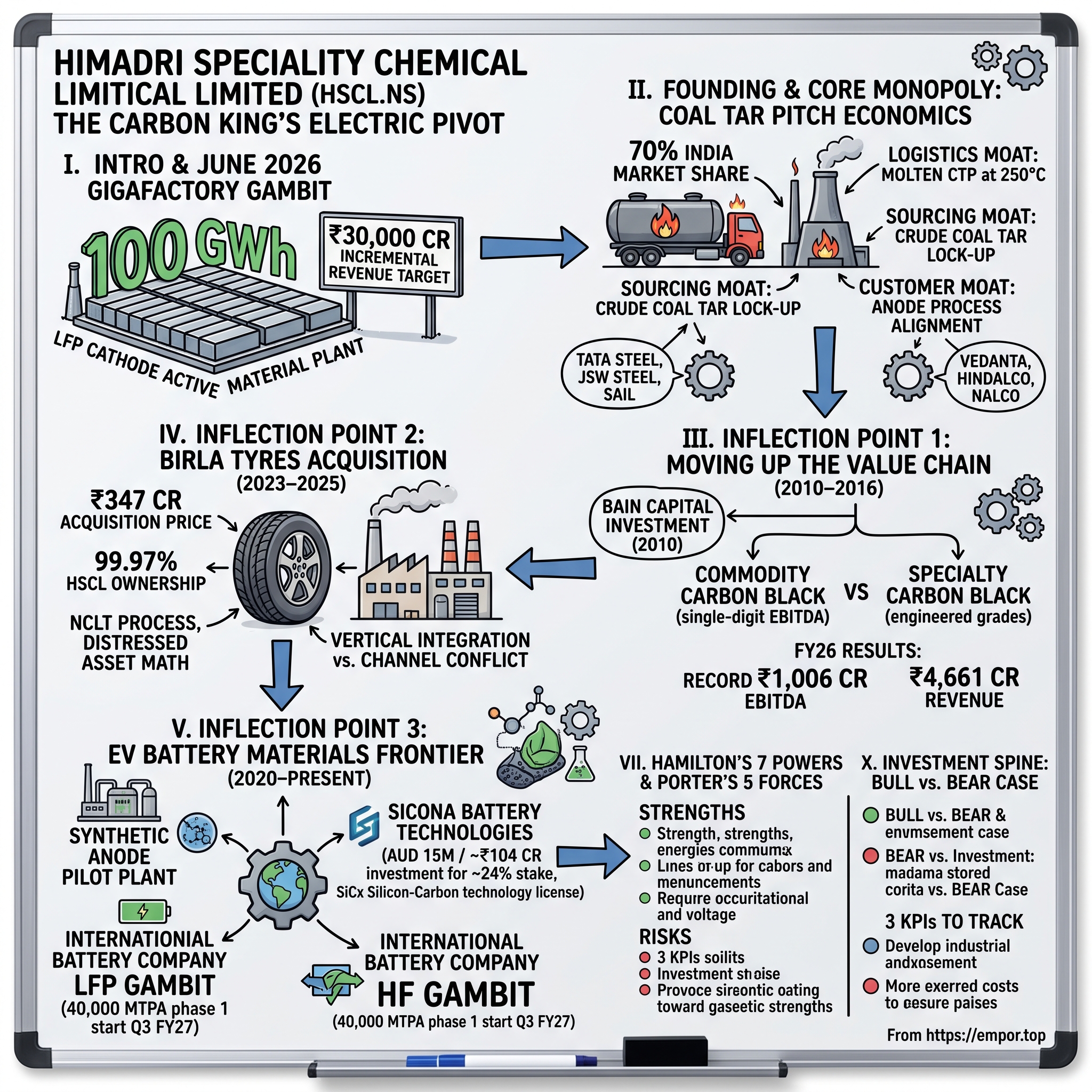Himadri Speciality Chemical Limited visual story map