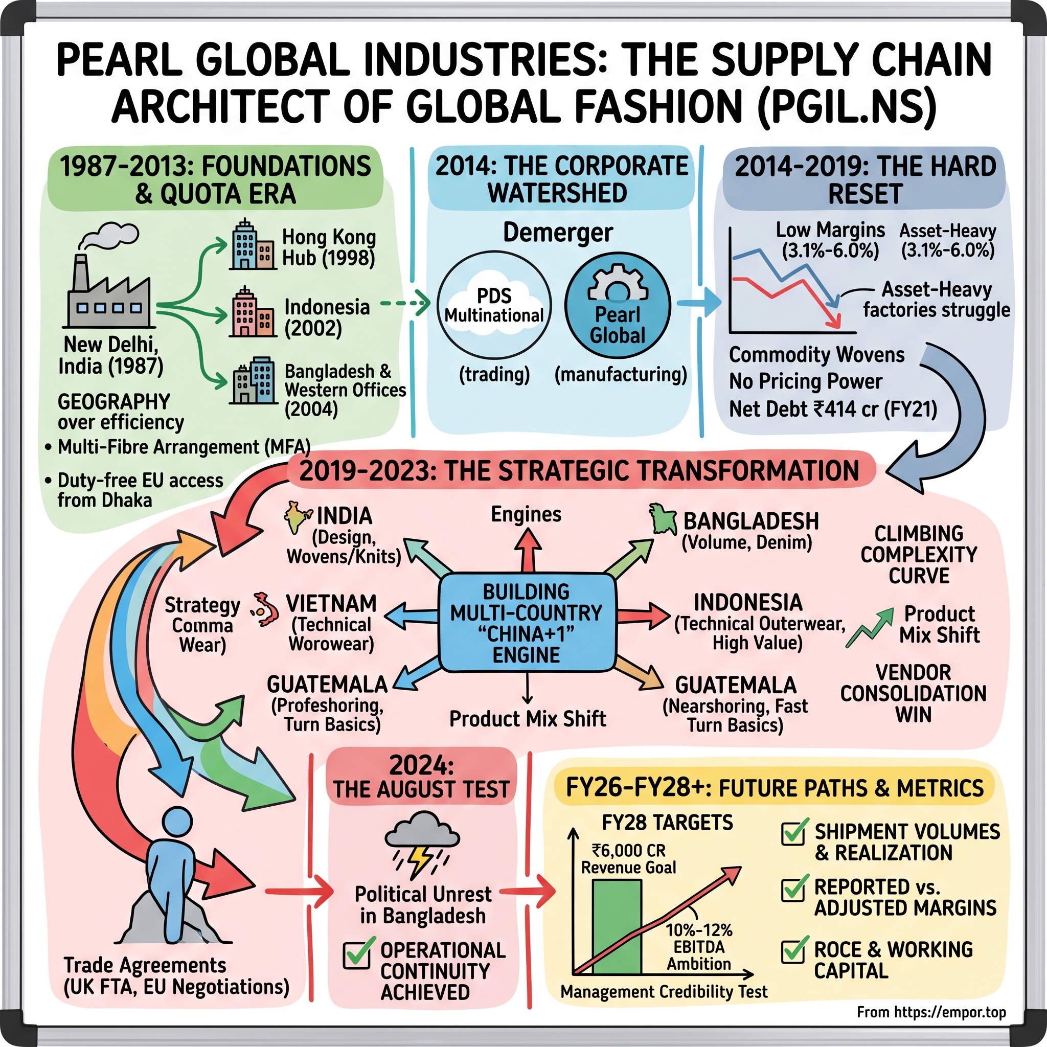 Pearl Global Industries Limited visual story map