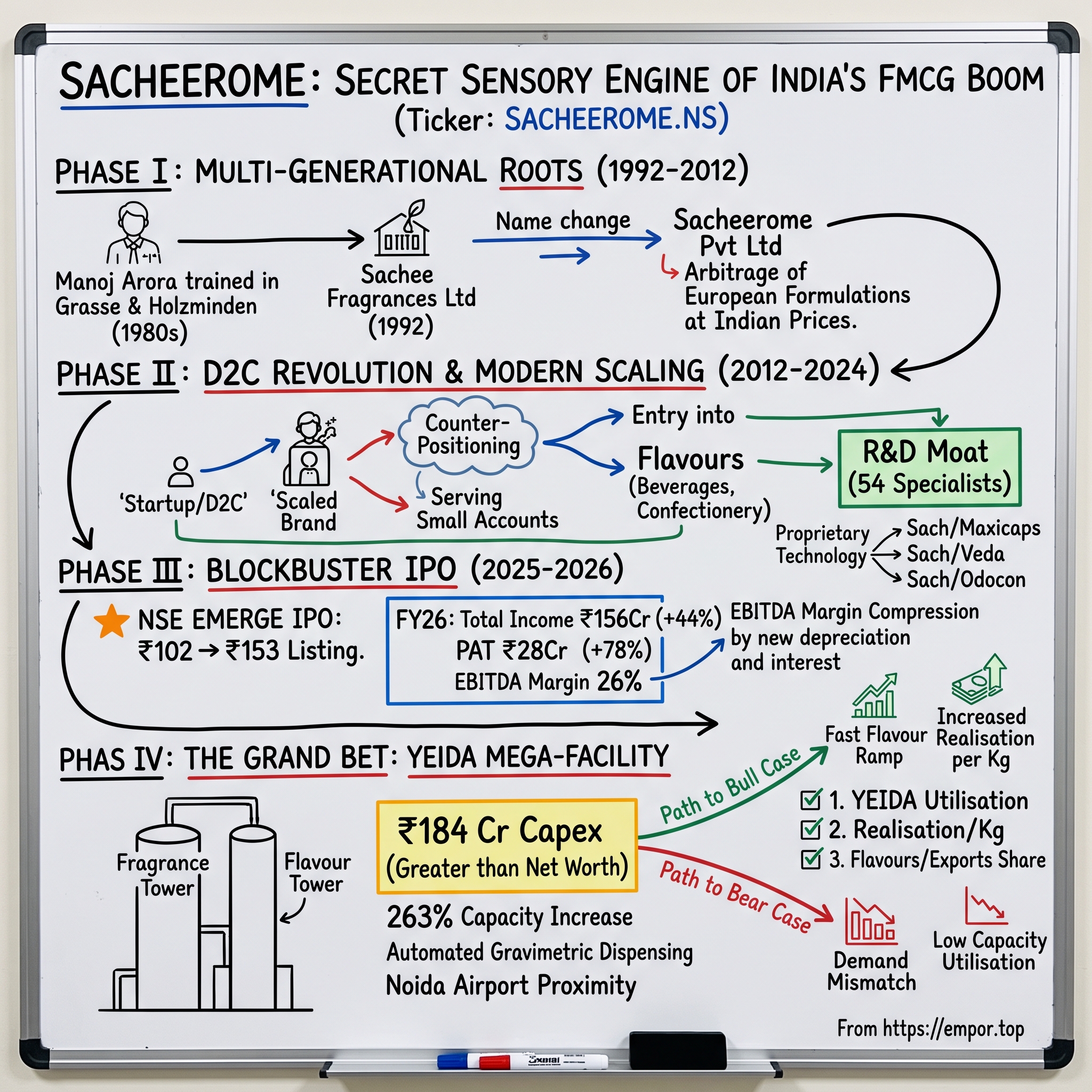 Sacheerome Ltd visual story map