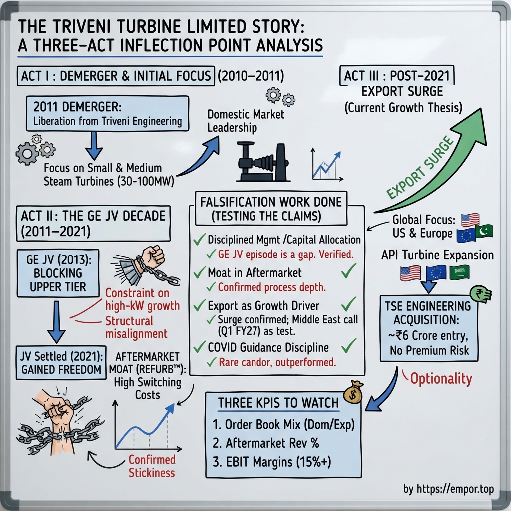 Triveni Turbine Limited visual story map