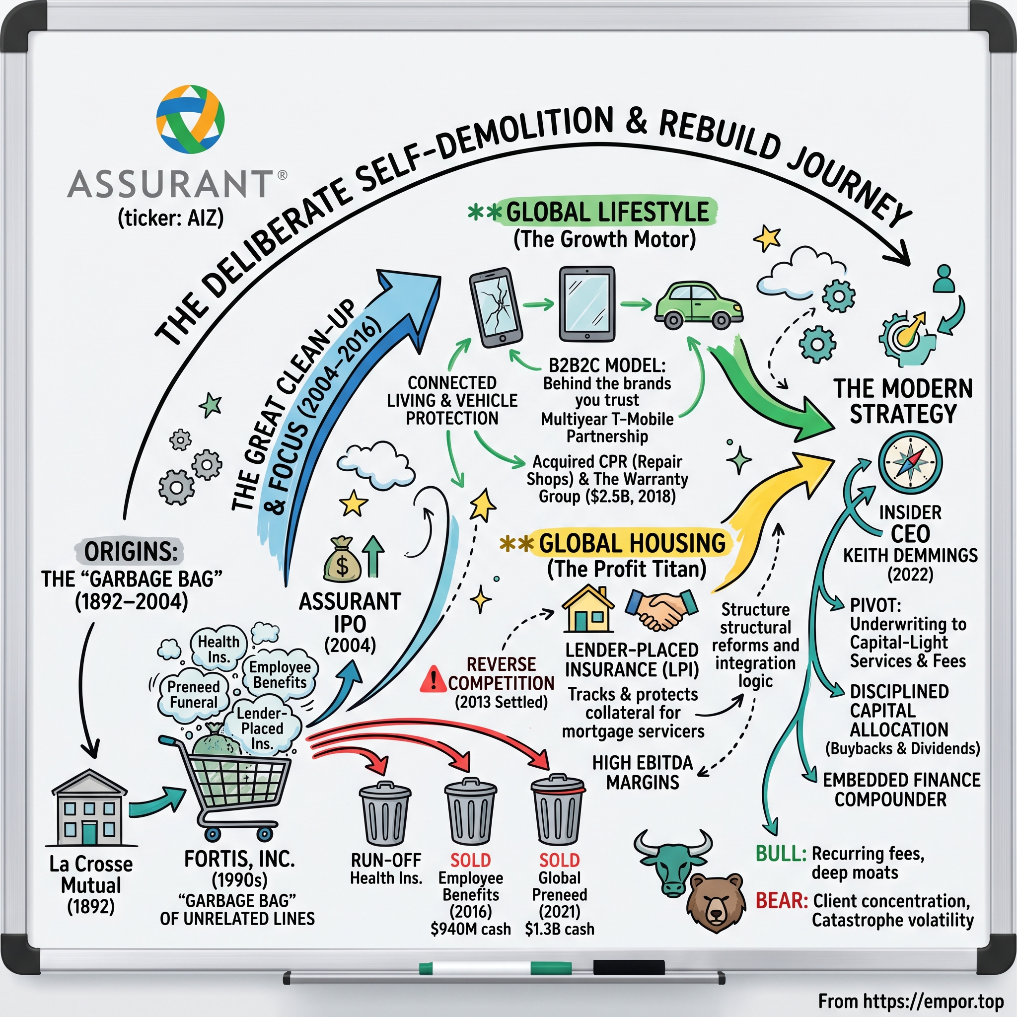 Assurant visual story map