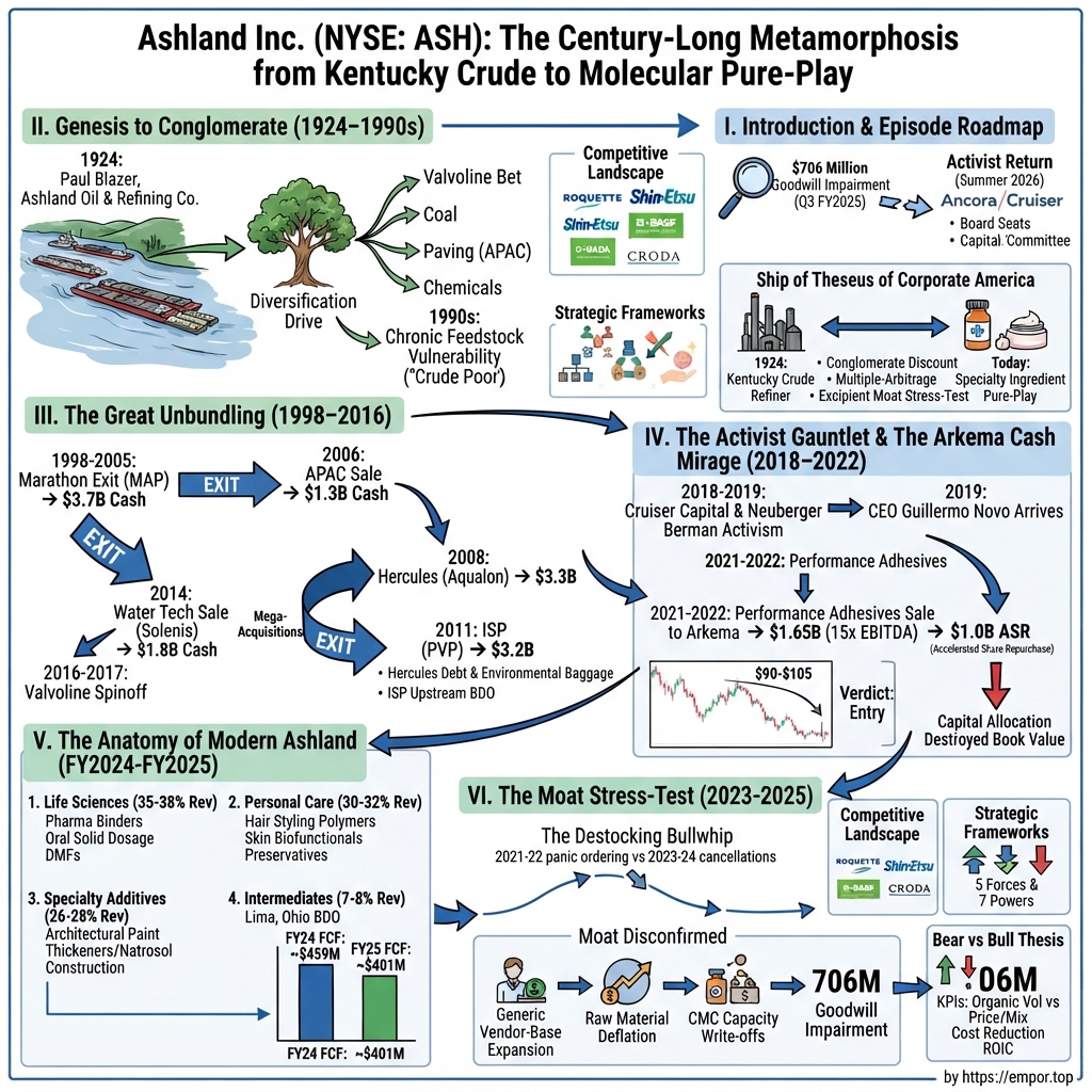 Ashland visual story map