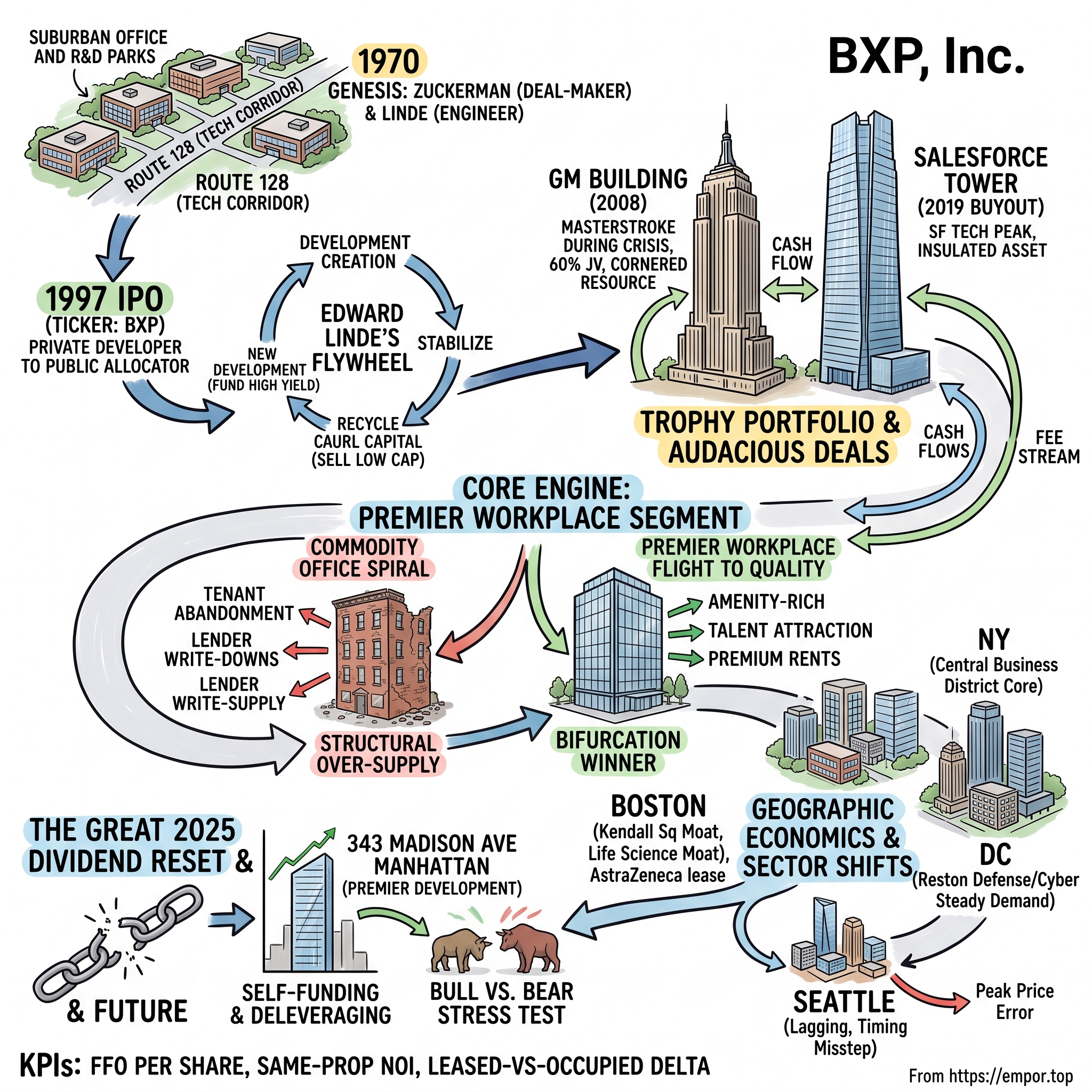 BXP visual story map