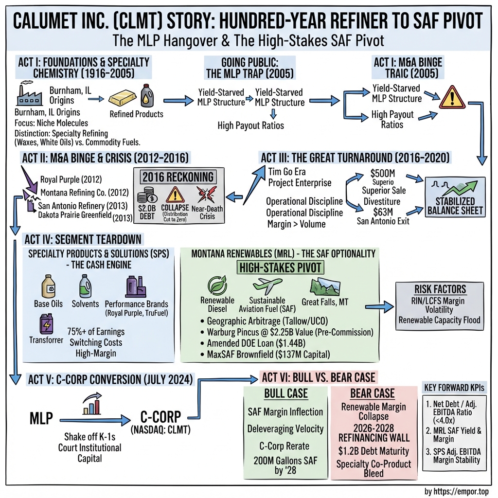 Calumet visual story map
