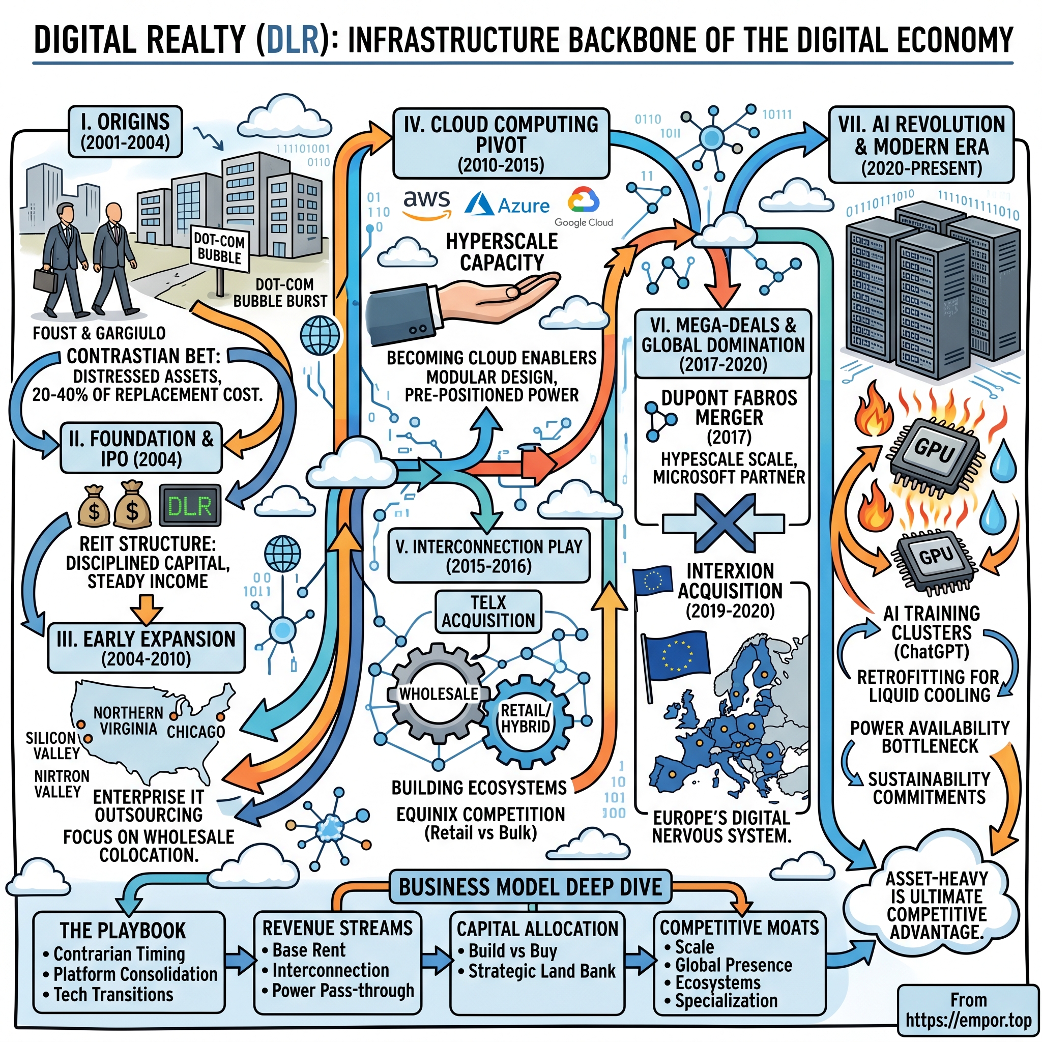 Digital Realty visual story map
