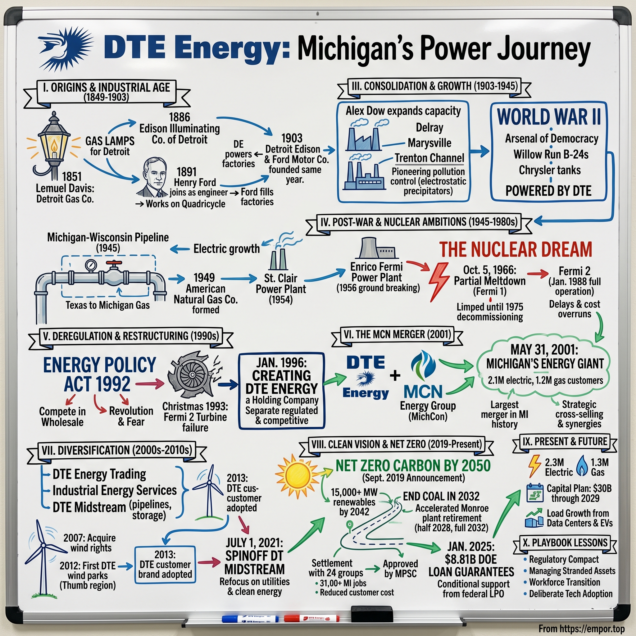 DTE Energy visual story map