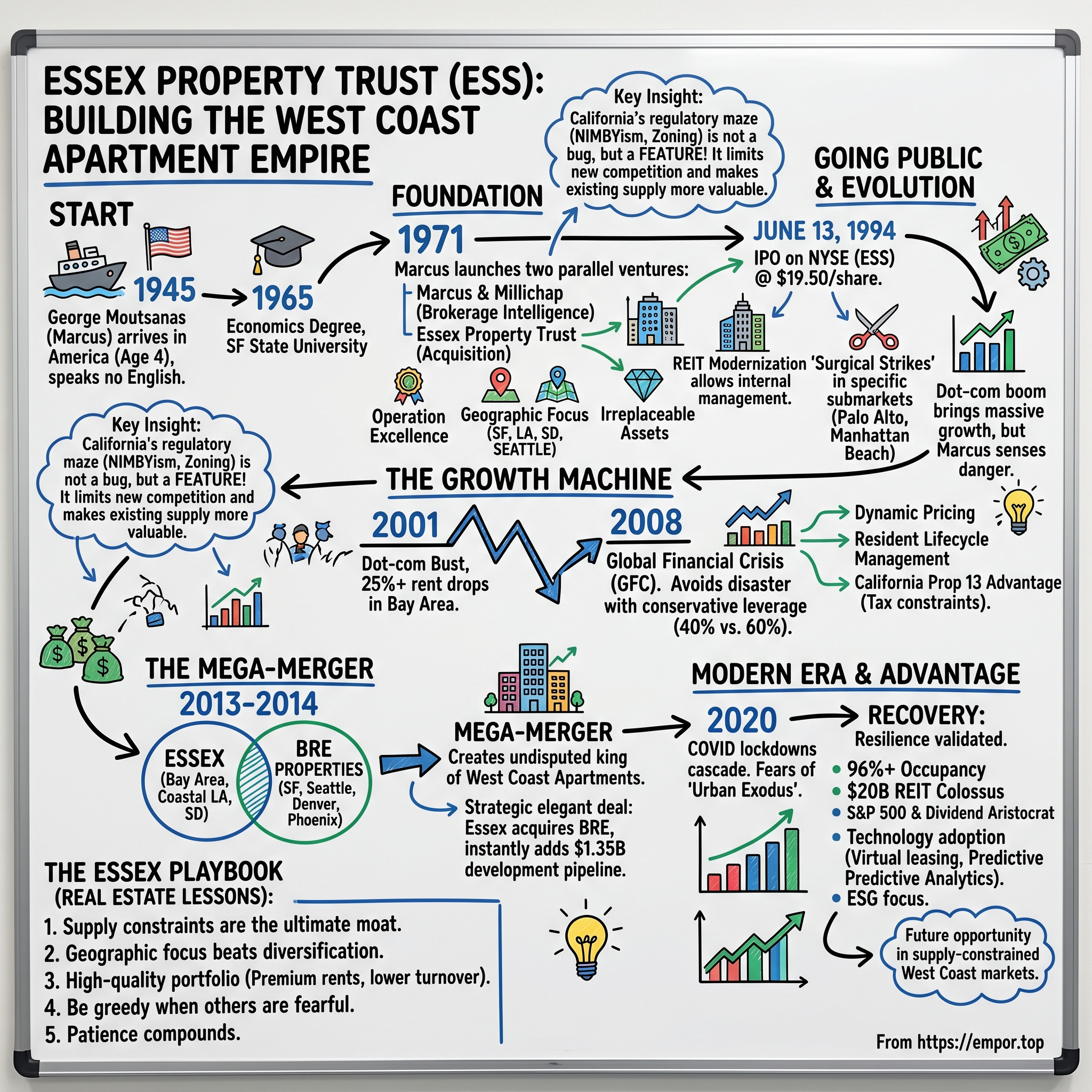 Essex Property Trust visual story map