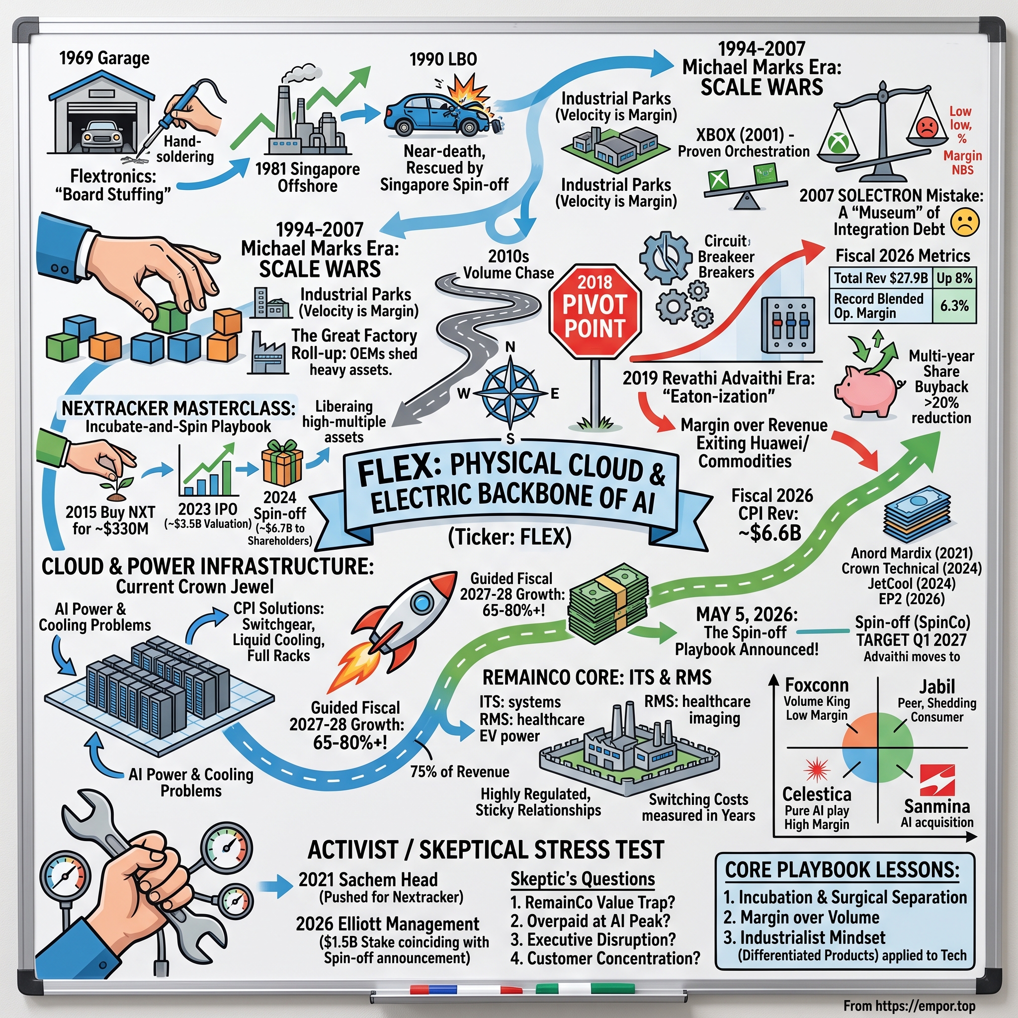 Flex visual story map