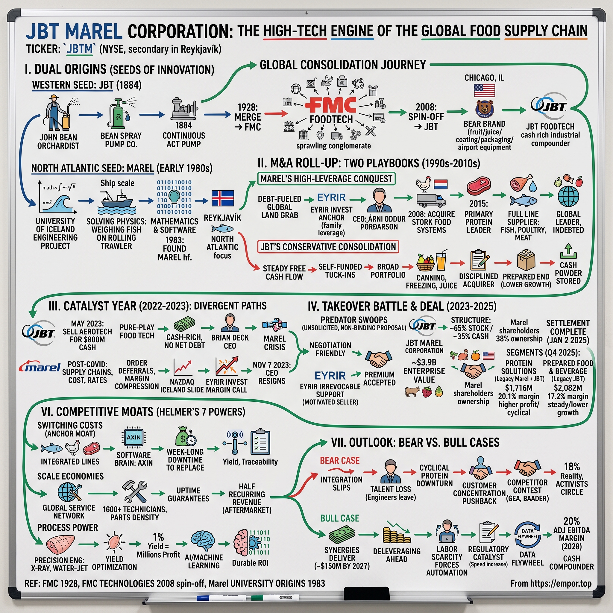 JBT Marel visual story map