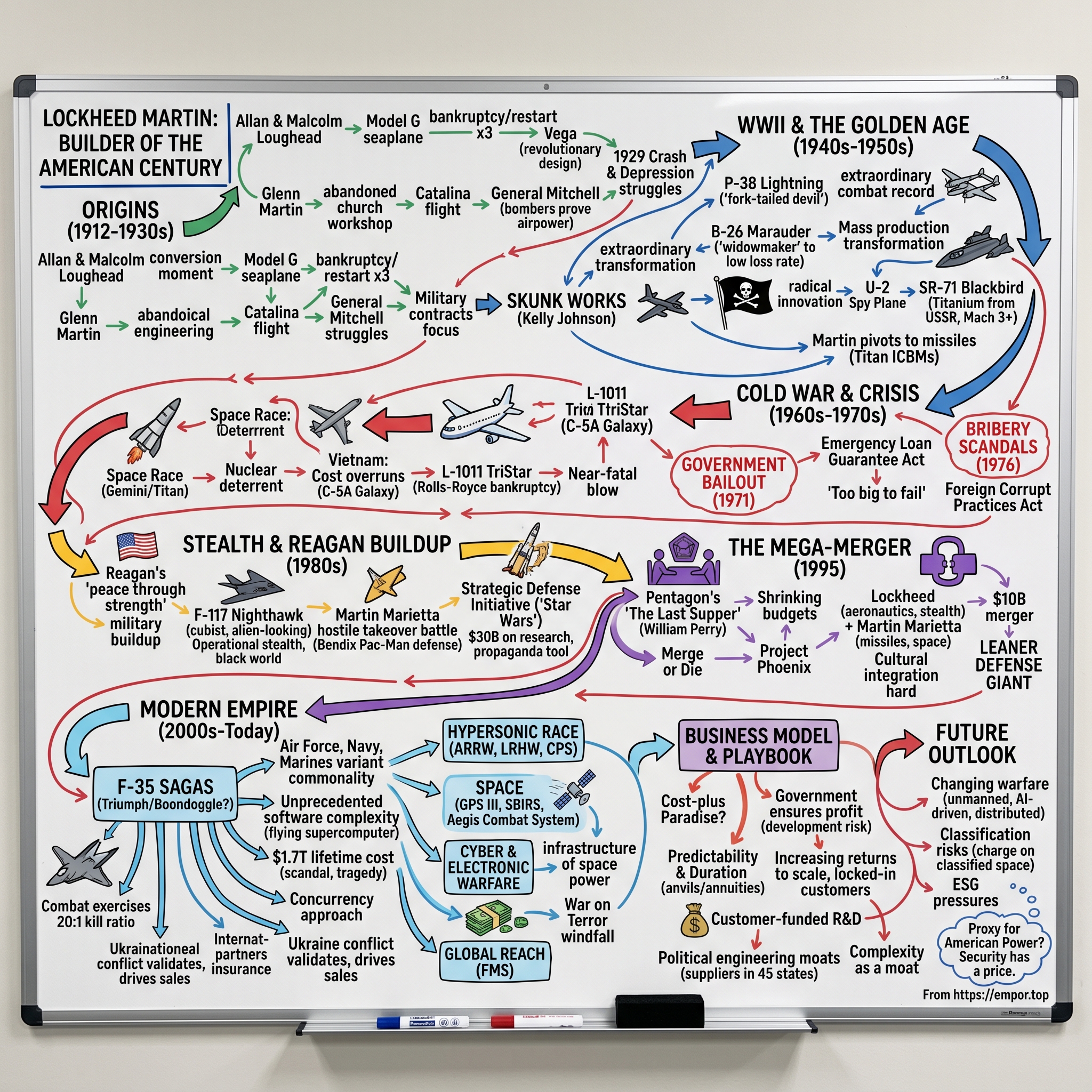 Lockheed Martin visual story map